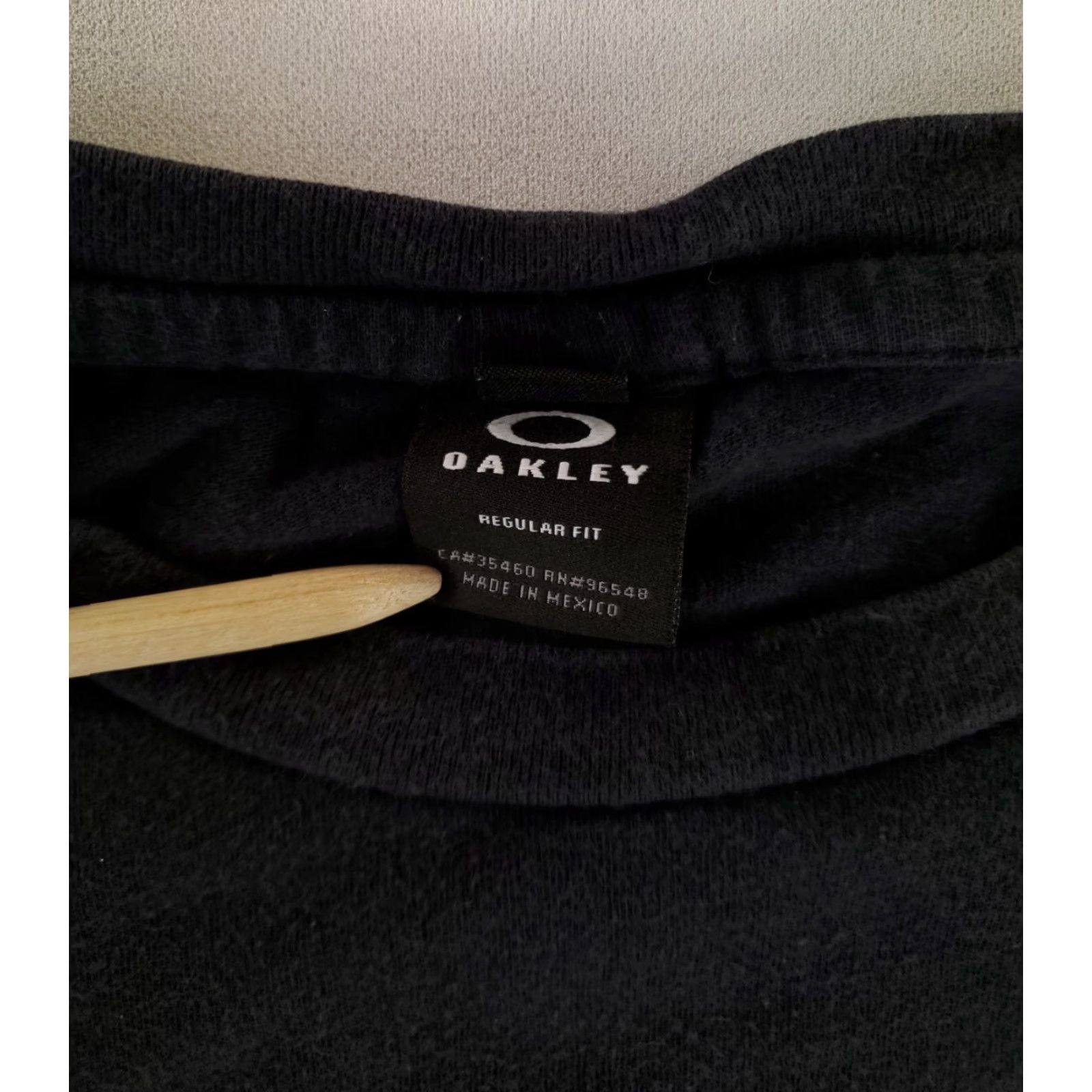 Oakley Oakley Spellout Big O T Shirt Black Short Sleeve Mens L Size US L / EU 52-54 / 3 - 3 Thumbnail