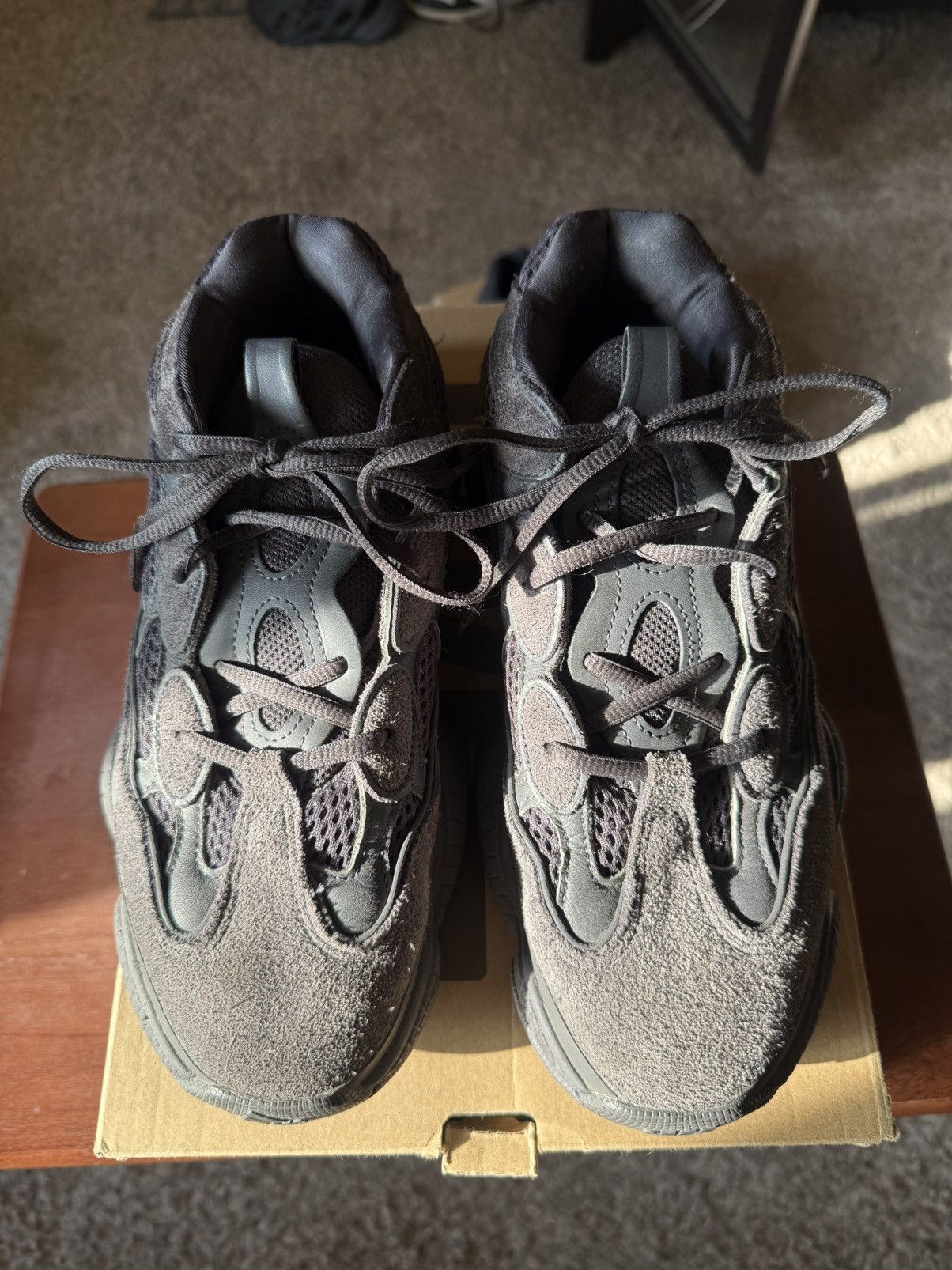 Yeezy Yeezy 500 'Utility Black Size US 10 / EU 43 - 2 Thumbnail