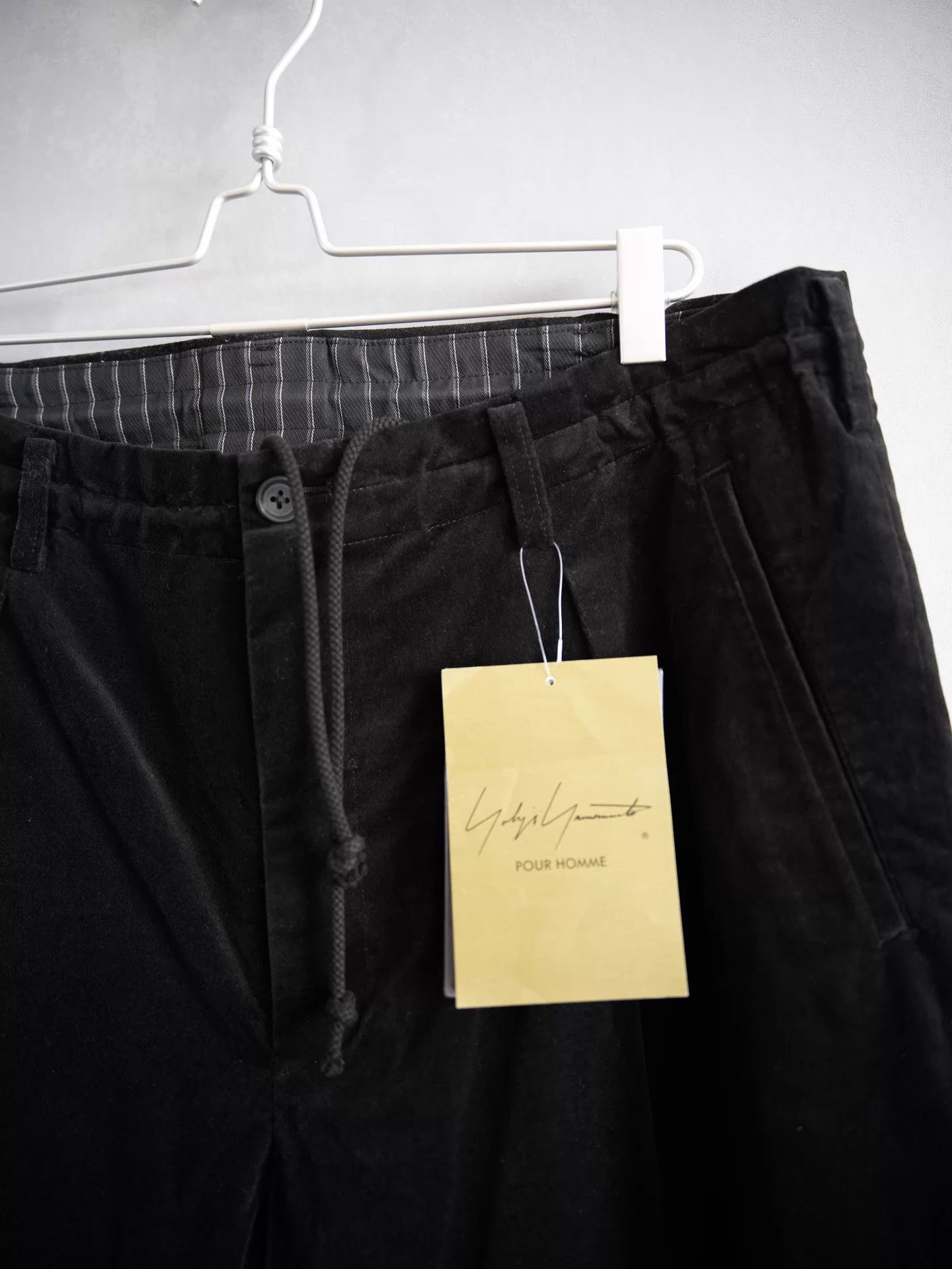 Yohji Yamamoto Yohji Yamamoto 24AW Runway Velvet Trousers Size 3 Size US 34 / EU 50 - 6 Thumbnail
