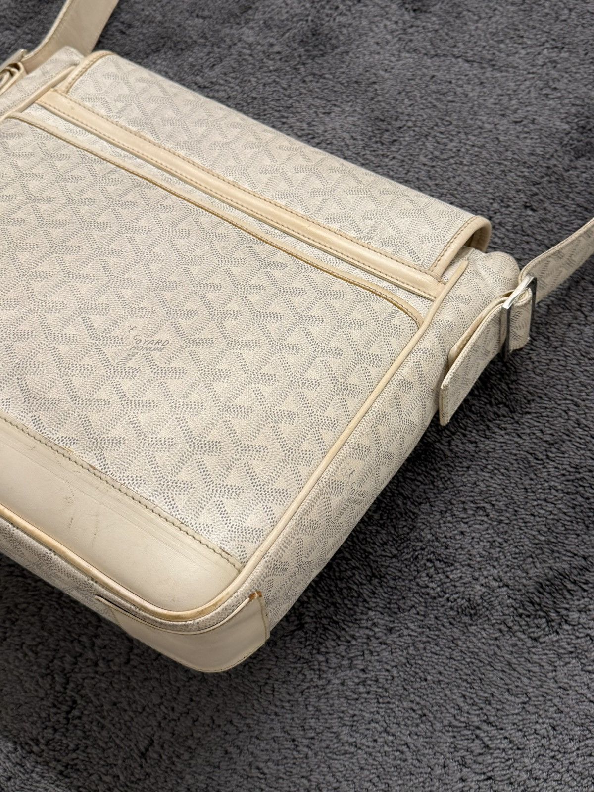 Goyard 2013 Grane Bleu MM Messenger Bag Size ONE SIZE - 7 Thumbnail