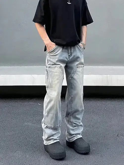 Vintage Blue carpenter fade pants Size US 34 / EU 50 - 5 Thumbnail