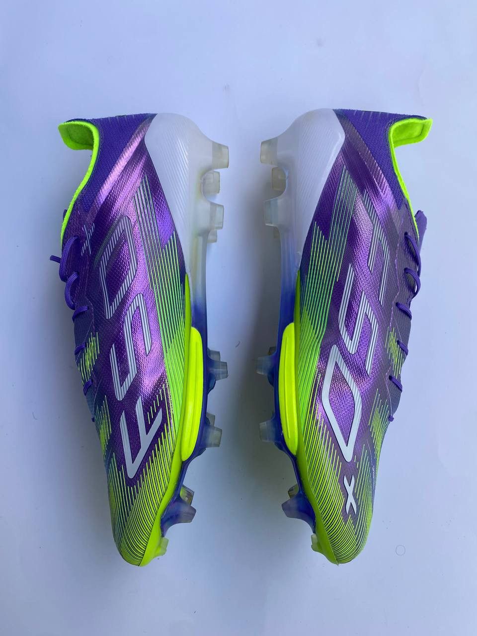 Adidas Adidas F50+ Violet/Green JS3211 Size US 9 / EU 42 - 6 Thumbnail
