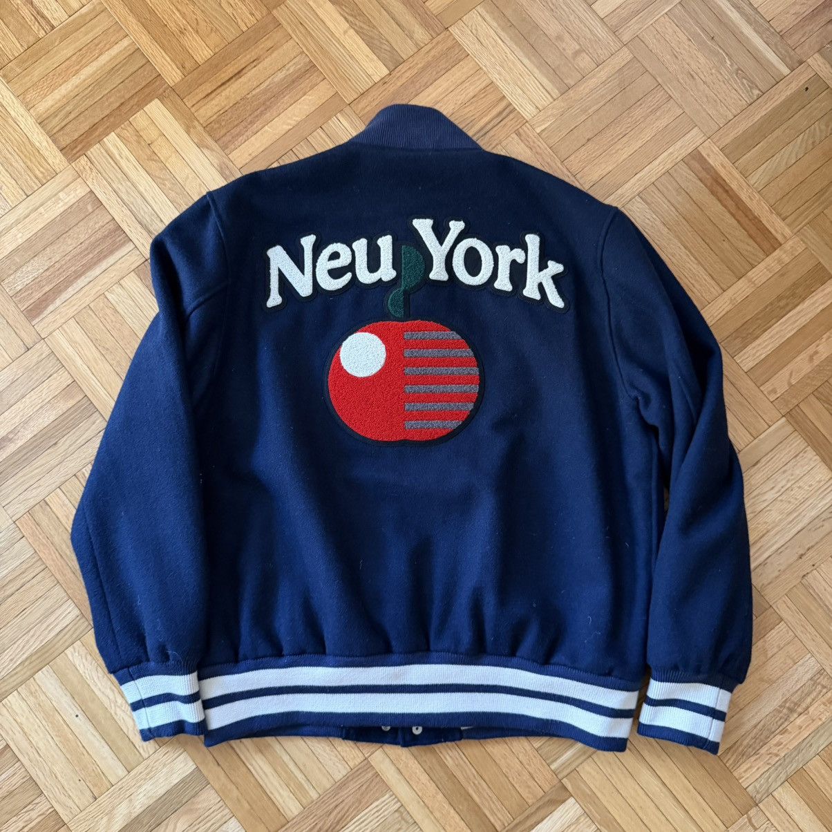 Highsnobiety $315 Highsnobiety Wool Blend Neu York Varsity Jacket Size US S / EU 44-46 / 1 - 8 Thumbnail