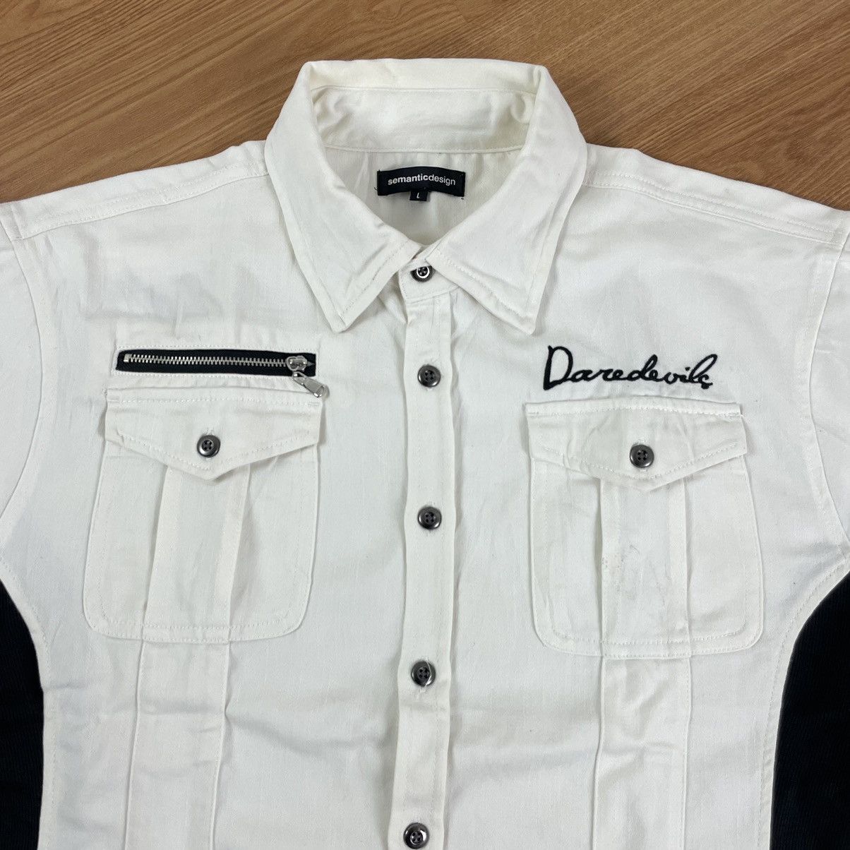 14th Addiction × Japanese Brand × Le Grande Bleu (L.G.B.) Semantic Design Work Shirt Bondage LGB Style ifsixwasnine Size US M / EU 48-50 / 2 - 3 Thumbnail