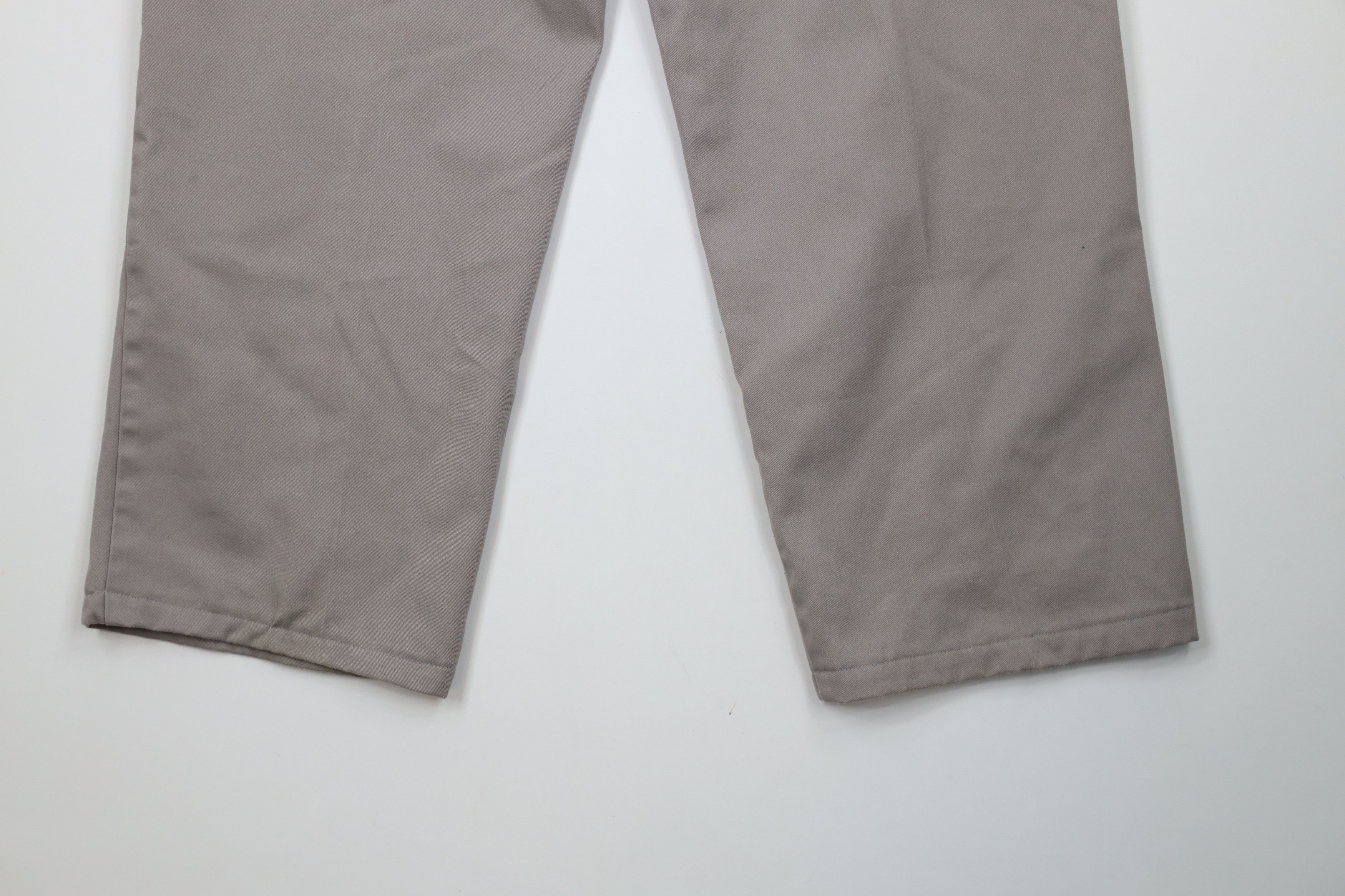 Dickies × Vintage Vintage Dickies Fit Double Knee Wide Leg Work Pants Gray Size US 36 / EU 52 - 14 Thumbnail