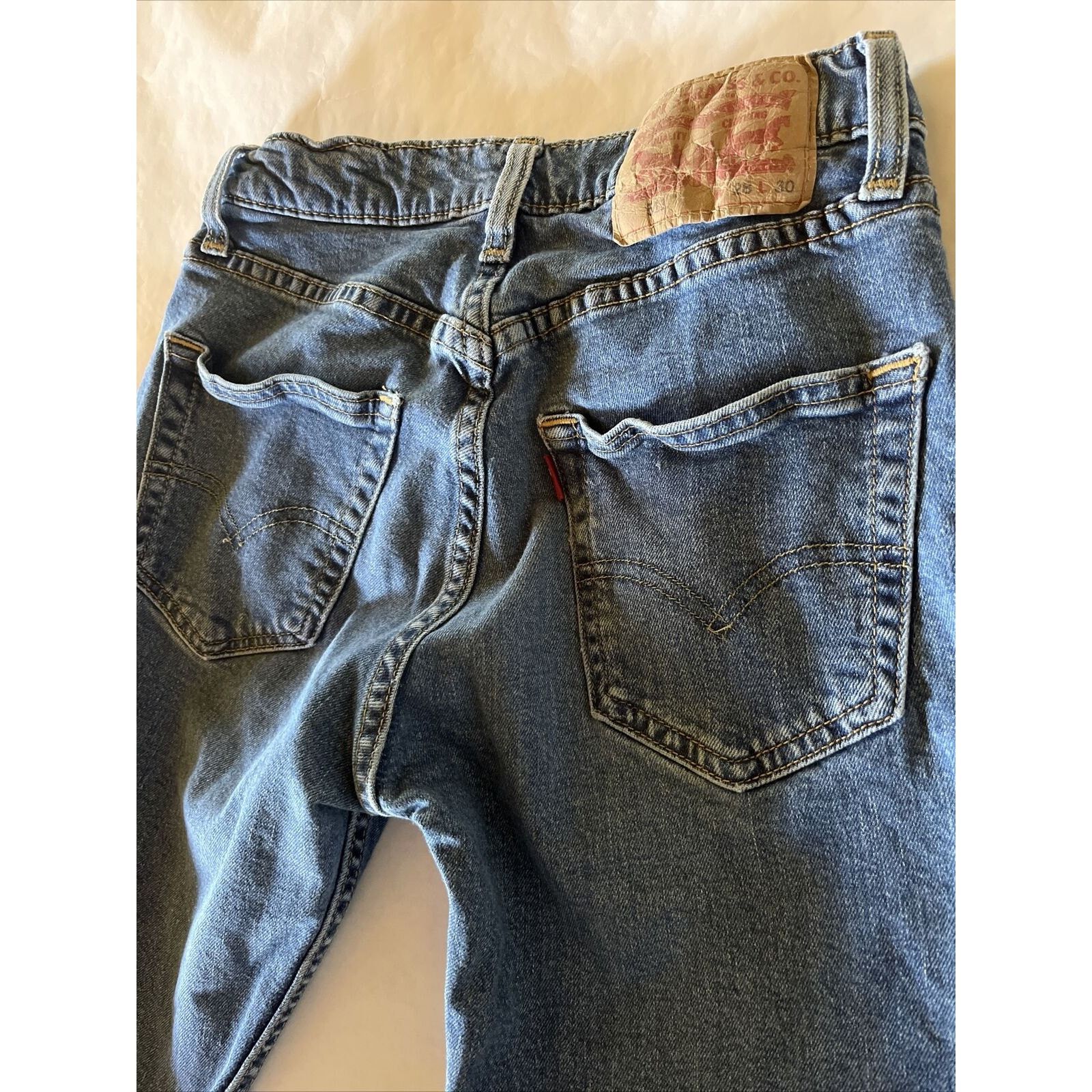 Levi's Levi’s 511 Jeans Men 26x29 Blue Slim Straight Med Wash Denim Size US 28 / EU 44 - 12 Thumbnail