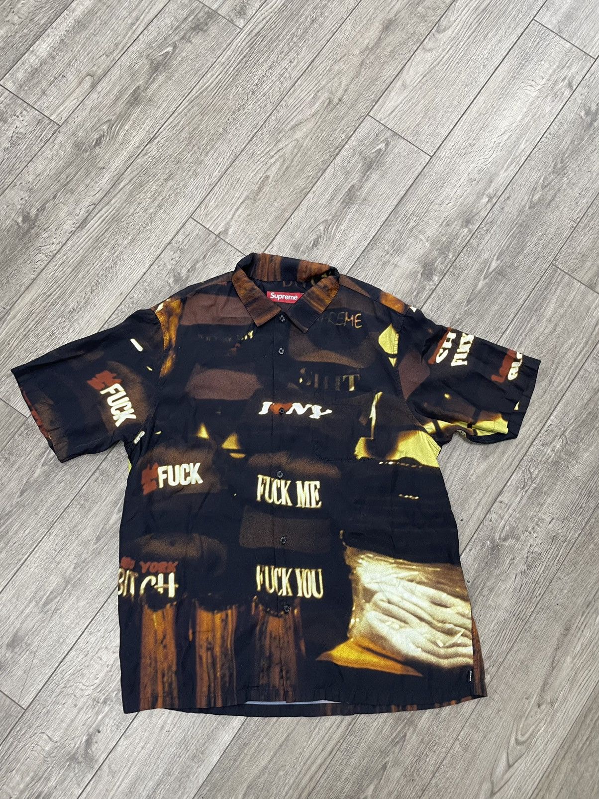 Supreme glazed apple cherry athletic s/s shirt | Grailed