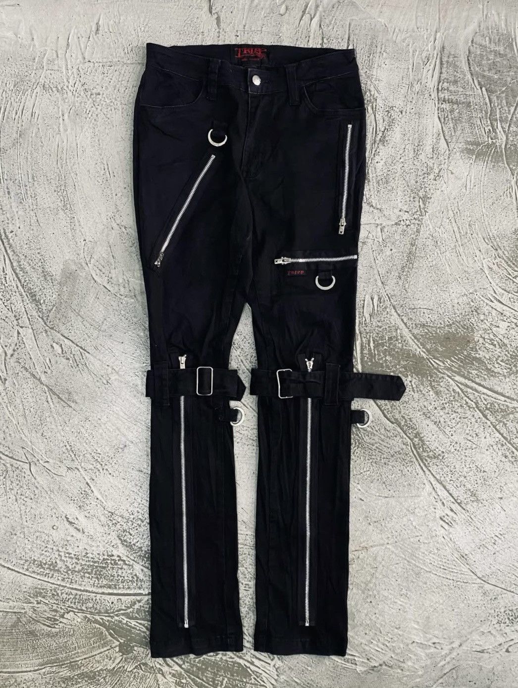 Tripp NYC Vintage Y2k Tripp Nyc punk seditionaries bondage pants Size US 29 - 1 Thumbnail