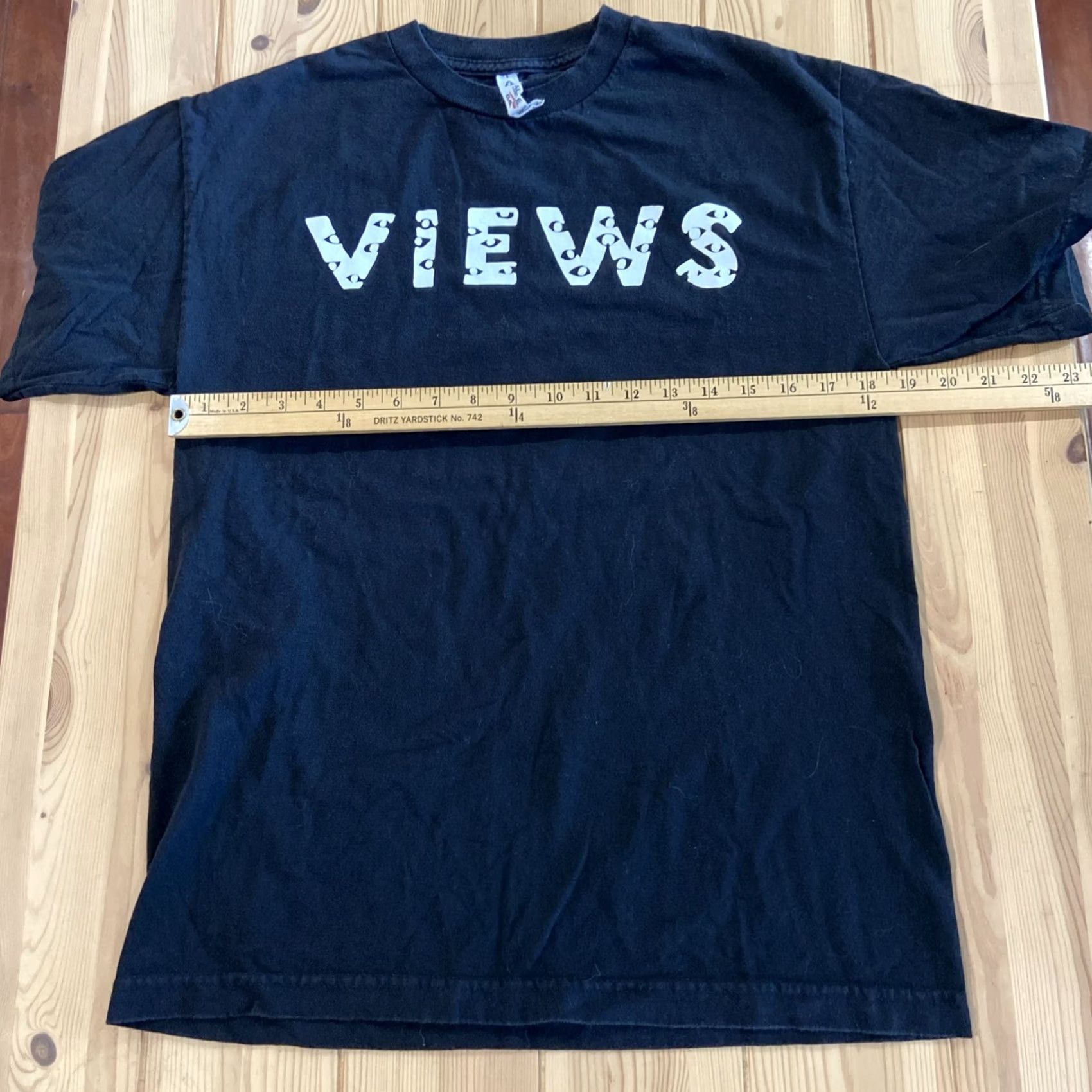 3sixteen DRAKE VIEWS SUMMER SIXTEEN TOUR BLACK GRAPHIC TEE UNISEX SIZE M Size US M / EU 48-50 / 2 - 6 Thumbnail