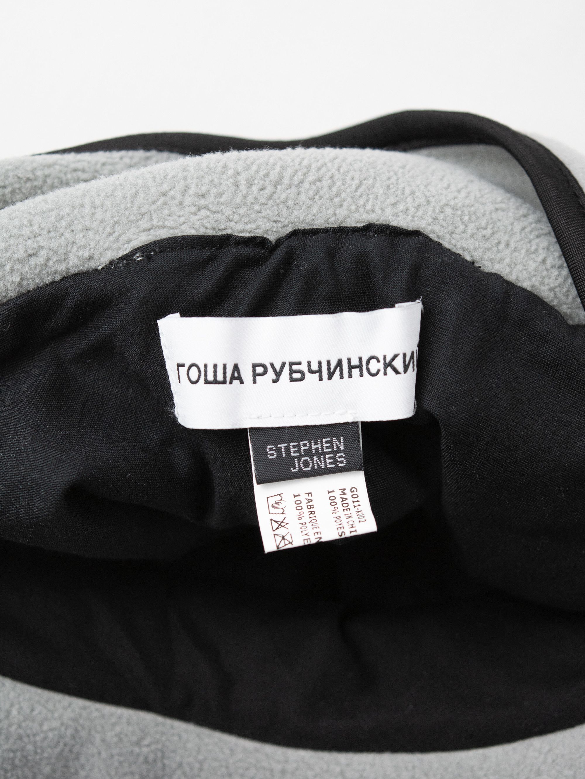 Gosha Rubchinskiy Gosha Rubchinskiy X Stephen Jones - A/W 2017 - fleece hat Size ONE SIZE - 7 Thumbnail