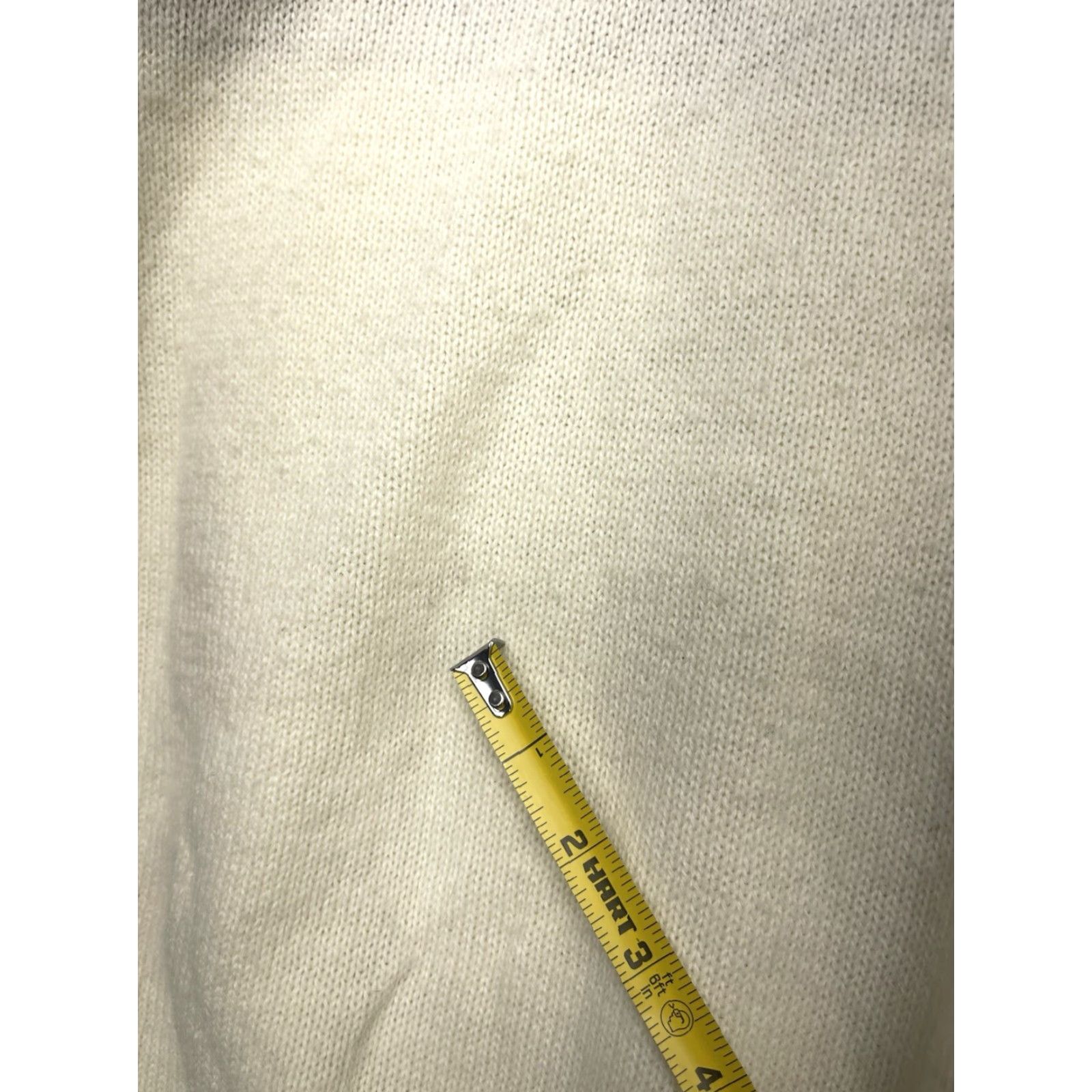 Sears VINTAGE Sears Sweater Mens XL Crew Neck Knit Solid White 80s 90s Classic Winter Fall Knit Style Pullover Regular Size US XL / EU 56 / 4 - 2 Thumbnail