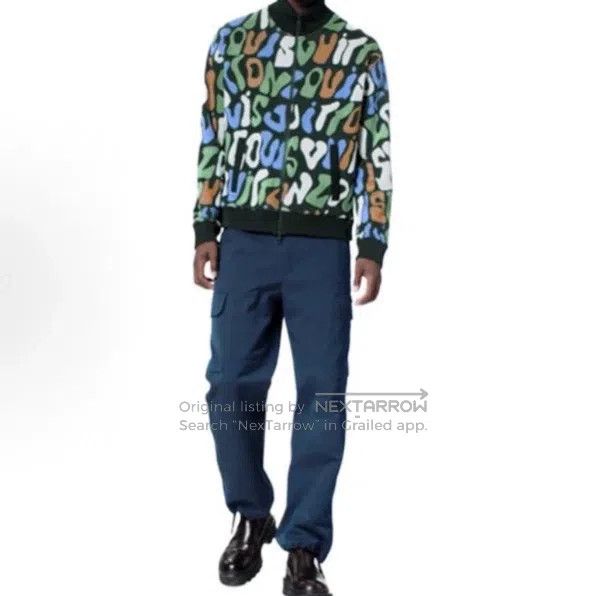 Louis Vuitton Louis Vuitton Pin embroidered navy overalls pants Size US 44 / EU 60 - 6 Thumbnail