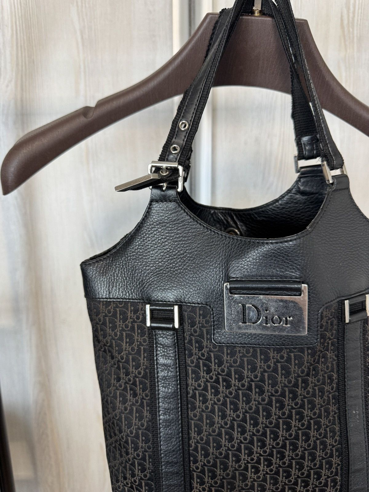 Christian Dior Monsieur Christian Dior 2005 John Galliano Street Chic Tote Handbag Size ONE SIZE - 5 Thumbnail