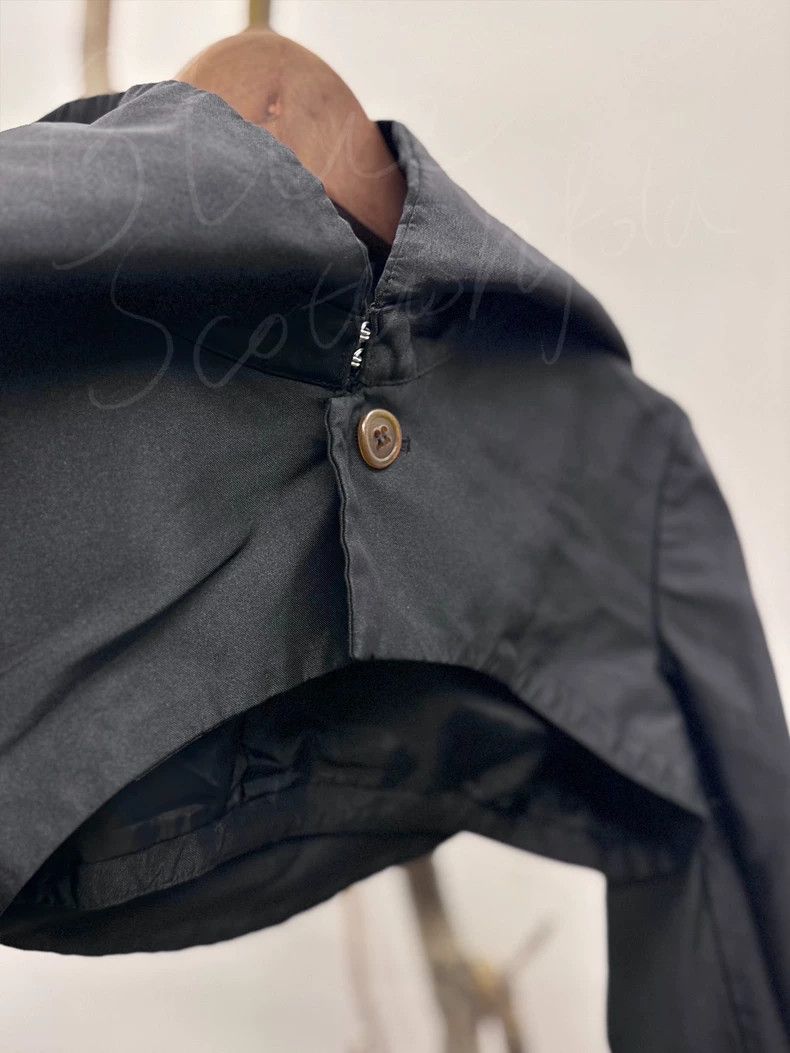 Comme des Garcons Comme des Garcons Ultra-short coat with large lapels Size S / US 4 / IT 40 - 2 Thumbnail