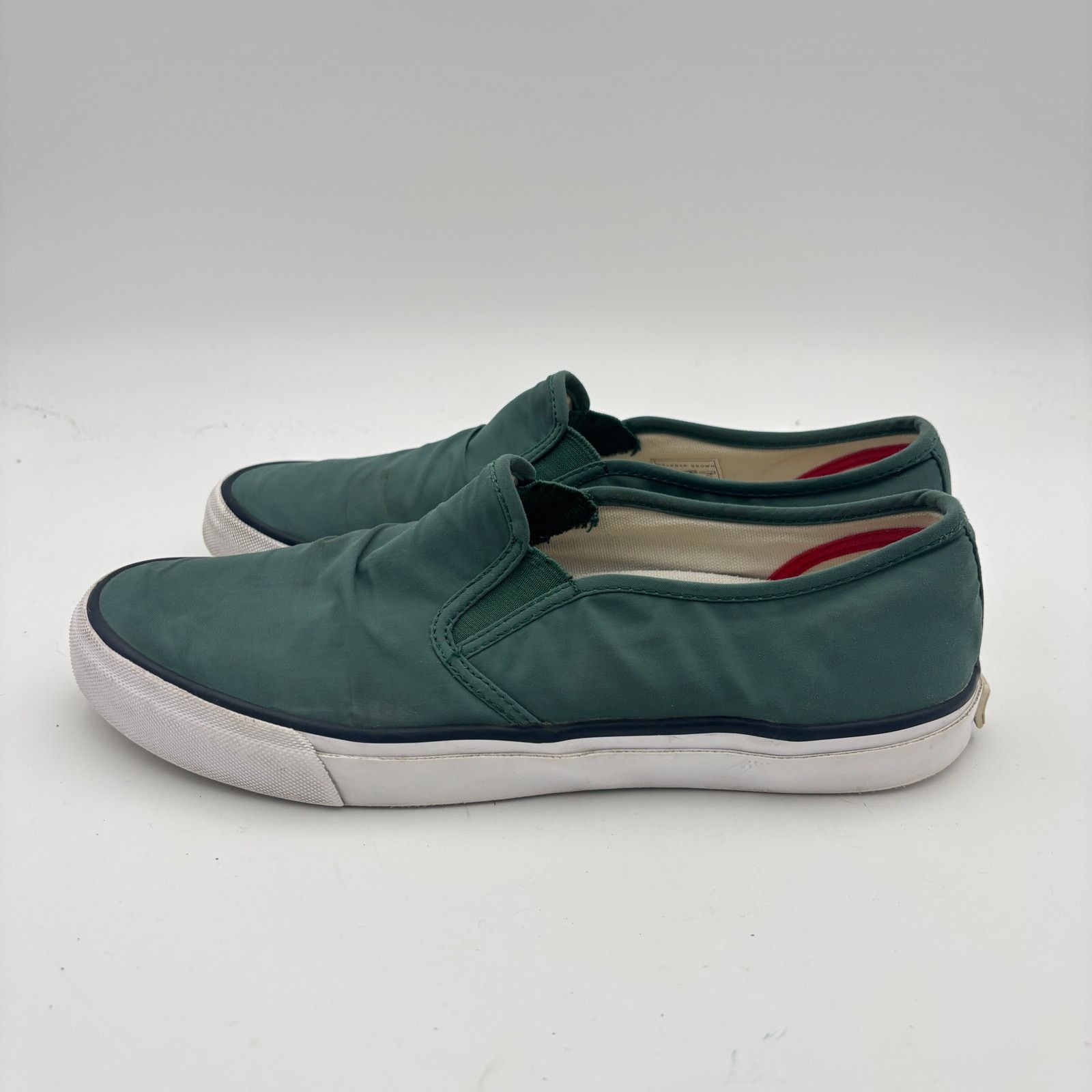 Orlebar Brown Orlebar Brown Doug Storm Green Slip On Sneakers Men's 10 Size US 10 / EU 43 - 5 Thumbnail