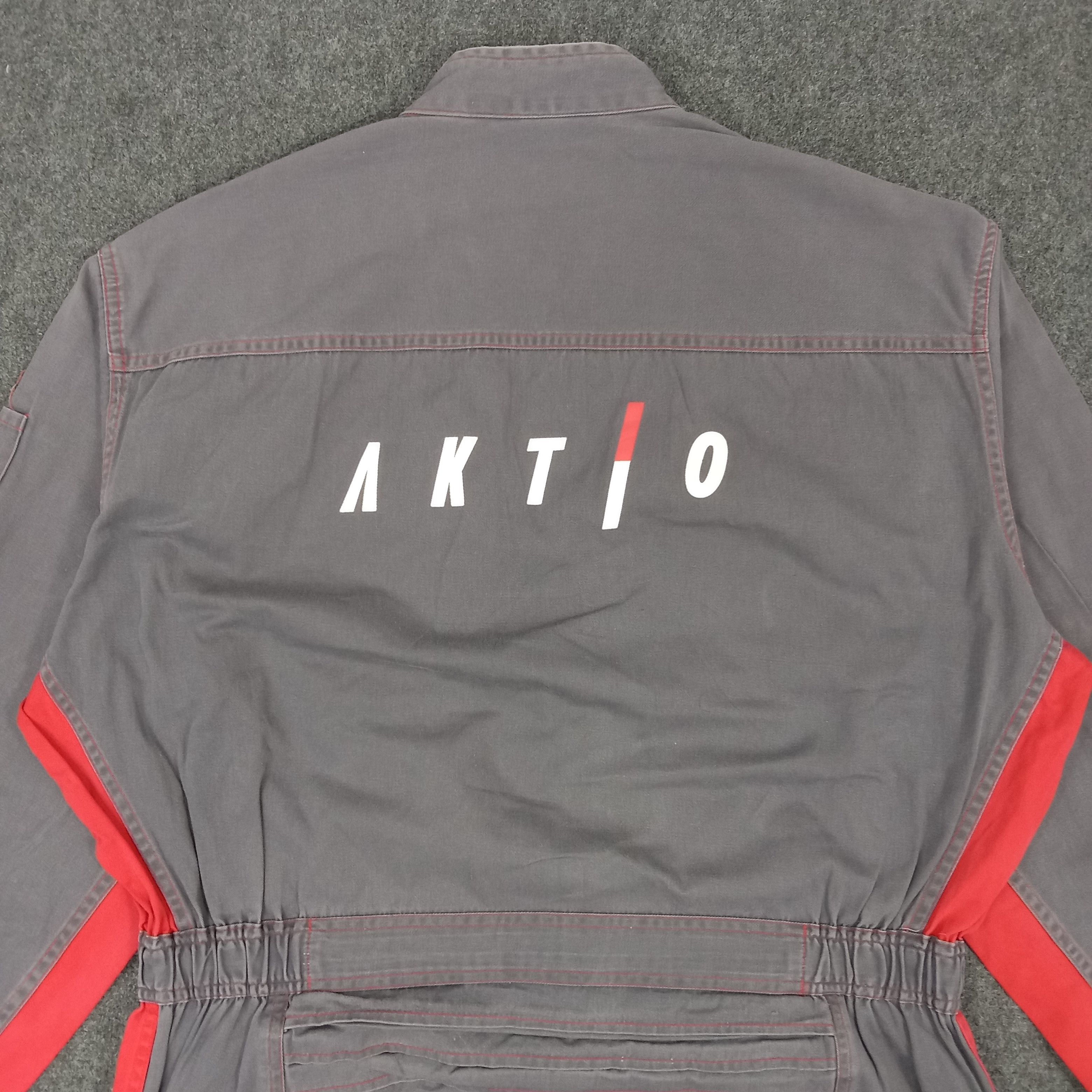 Japanese Brand × Vintage AKTO Japan Motorsports Baggy Style Coverall Jacket Size US XL / EU 56 / 4 - 2 Thumbnail