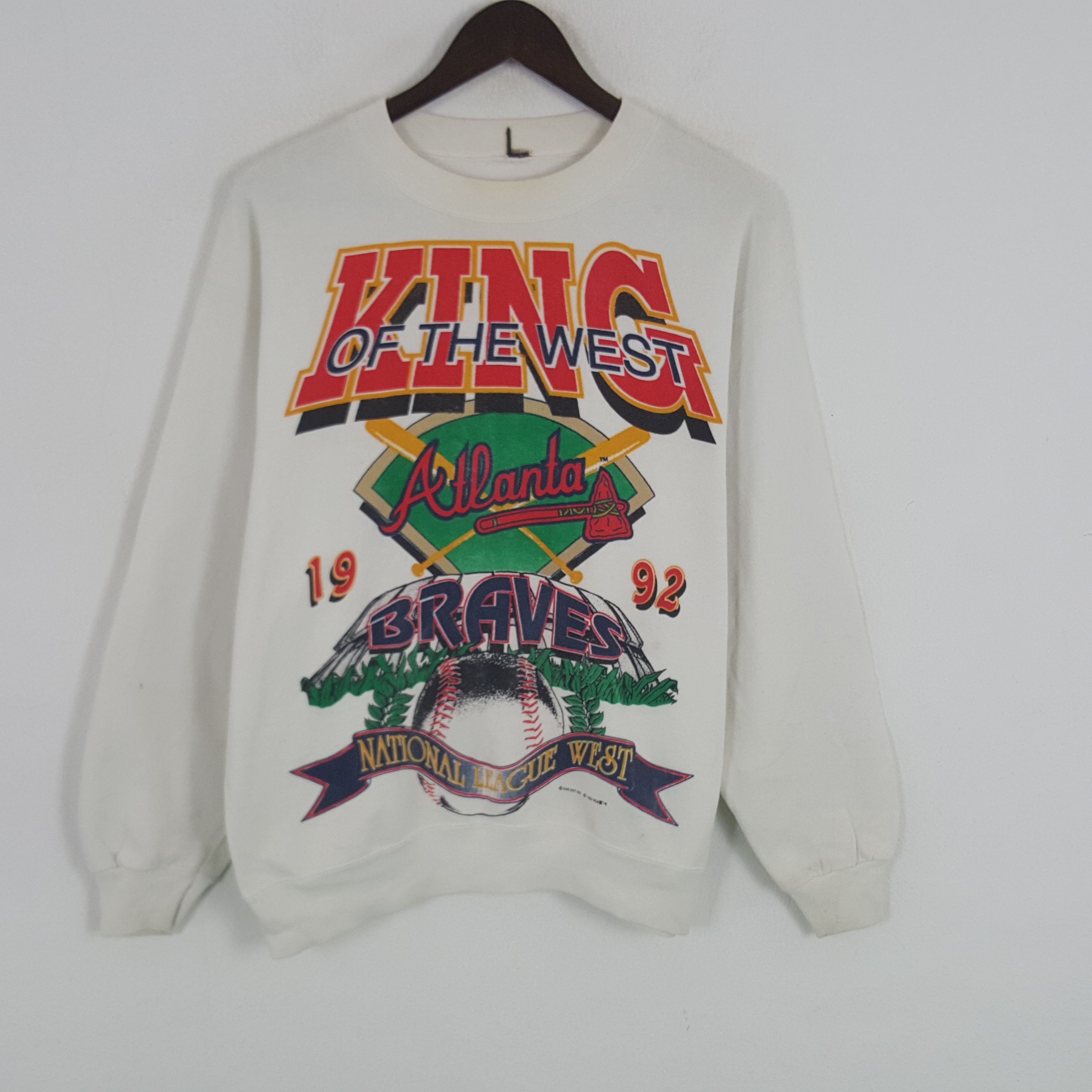 MLB × Vintage Vintage King of the West Sweatshirt Size US M / EU 48-50 / 2 - 1 Thumbnail