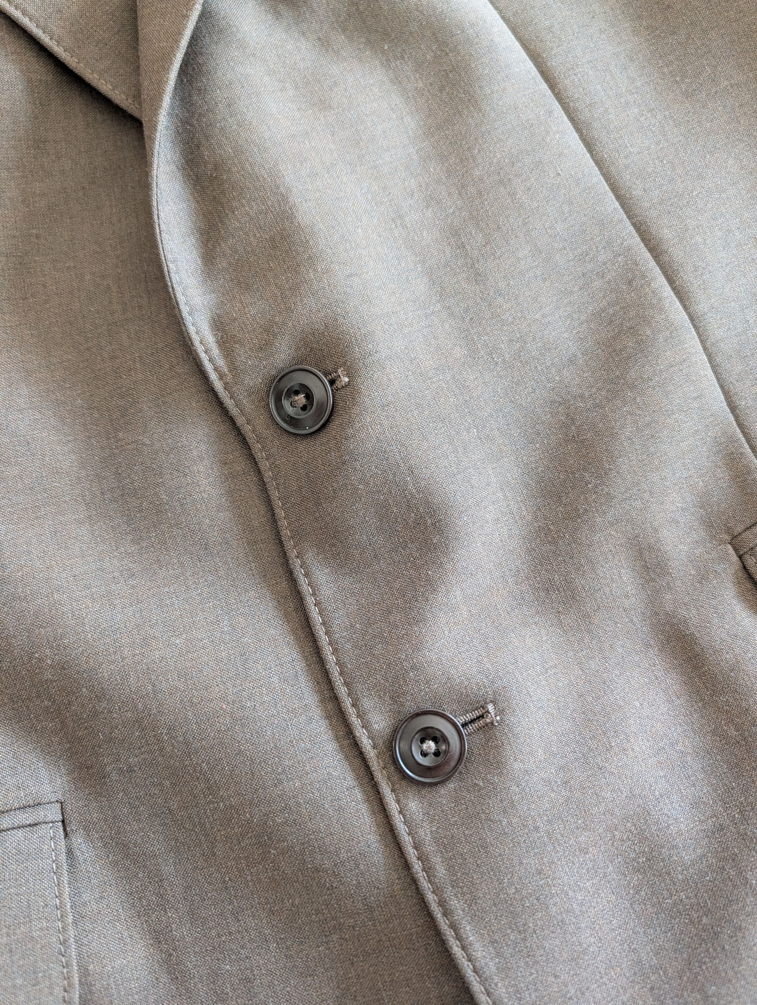 Lemaire Lemaire single breasted blazer in brown Size 46L - 3 Thumbnail