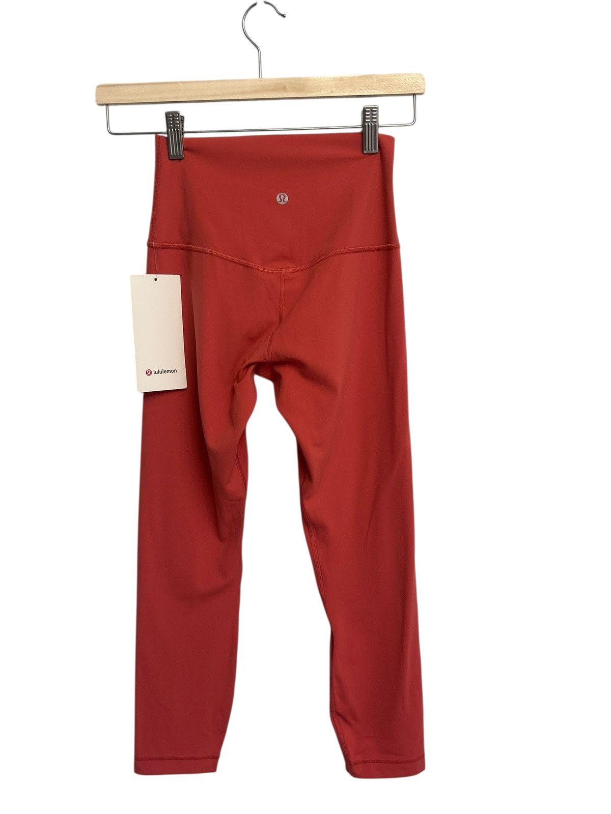 Lululemon NWT Lululemon Desert Red Align leggings size 4 23” Authentic Size 27" / US 4 / IT 40 - 3 Thumbnail