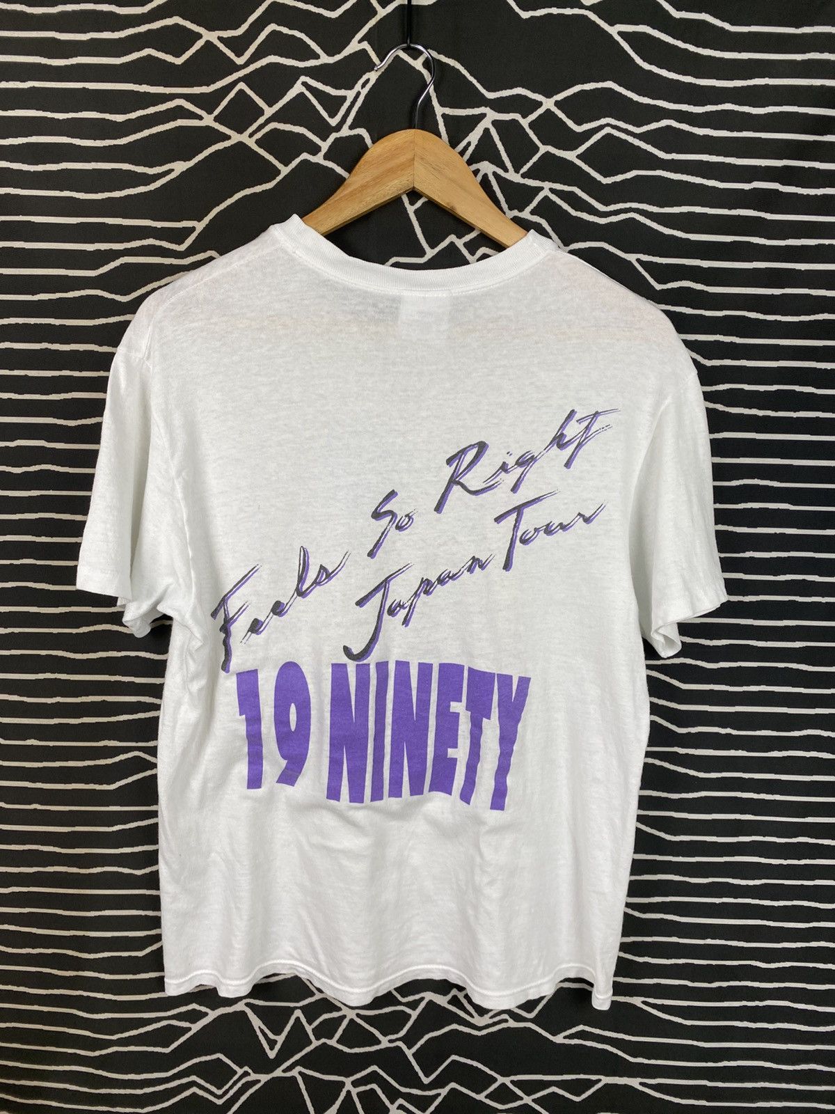 Band Tees Vintage 1989 Whitney Houston Feels So Right Japan Tour Tee Size US M / EU 48-50 / 2 - 3 Thumbnail