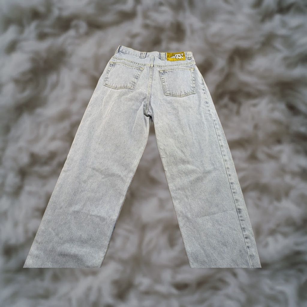 Vintage Polar Skate Co 93 Jeans Straight W30 L25.5 Light Wash Blue Denim Cotton Regular Denim Vest? Size US 30 / EU 46 - 1 Thumbnail