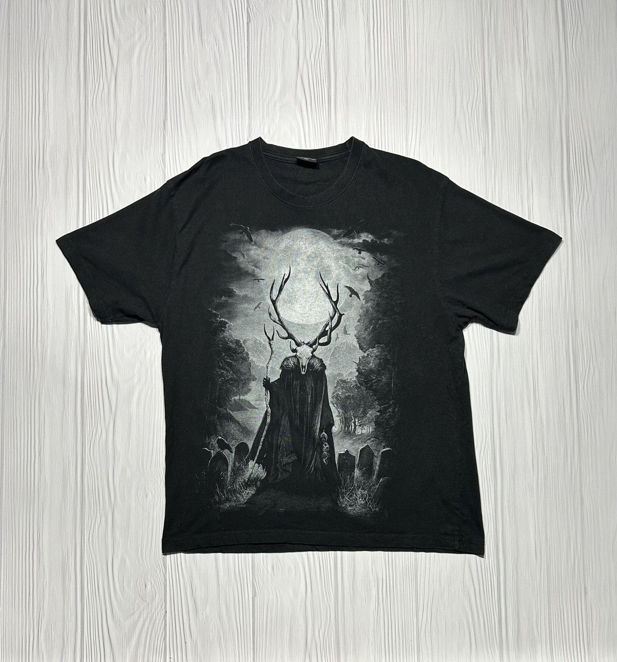 Expert Horror × Vintage Vintage Horror 666 Devil Death T-Shirt Size US XXL / EU 58 / 5 - 1 Thumbnail