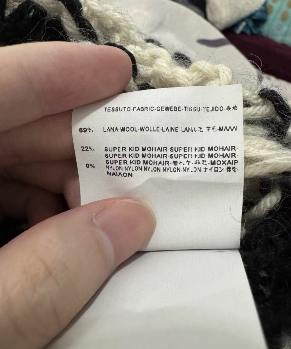 Saint Laurent Paris Saint Laurent (SLP) 15FW Black/White Wool Stripe Sweater Size US XS / EU 42 / 0 - 6 Thumbnail