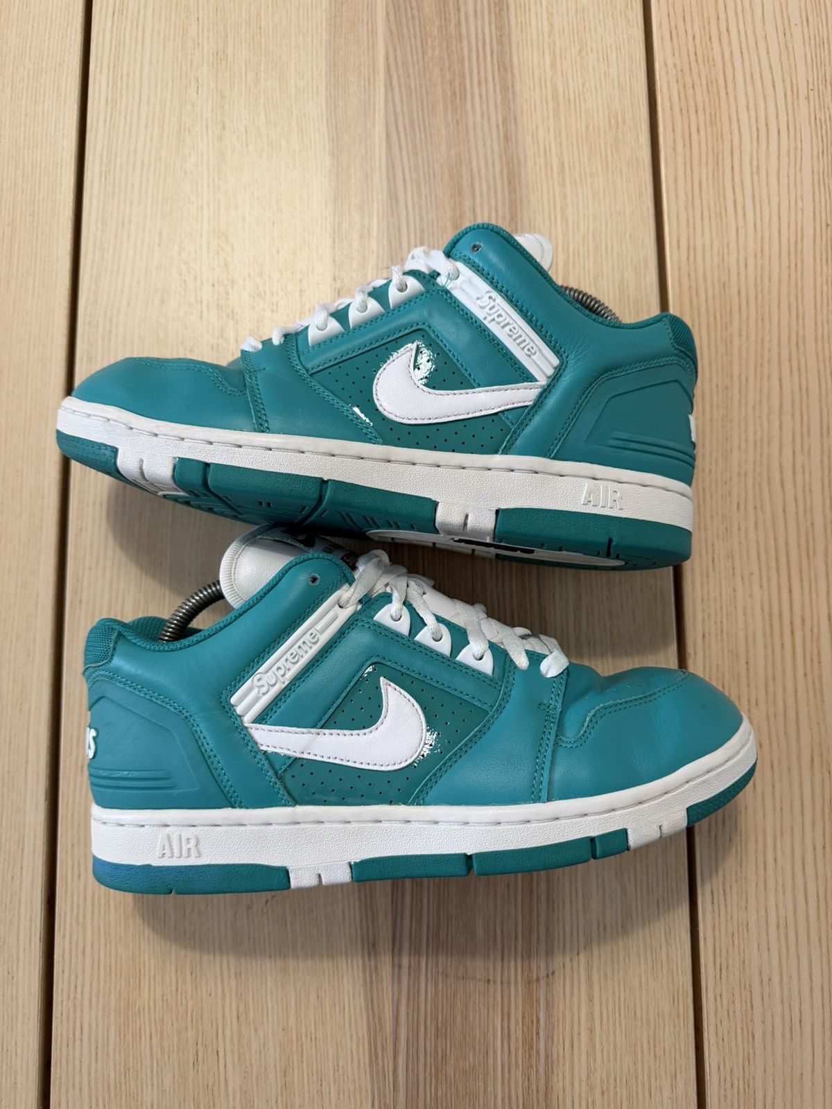 Nike × Supreme Nike Supreme x Air Force 2 Low Shoes AA0871-313 Size 8 Size US 8 / EU 41 - 1 Thumbnail