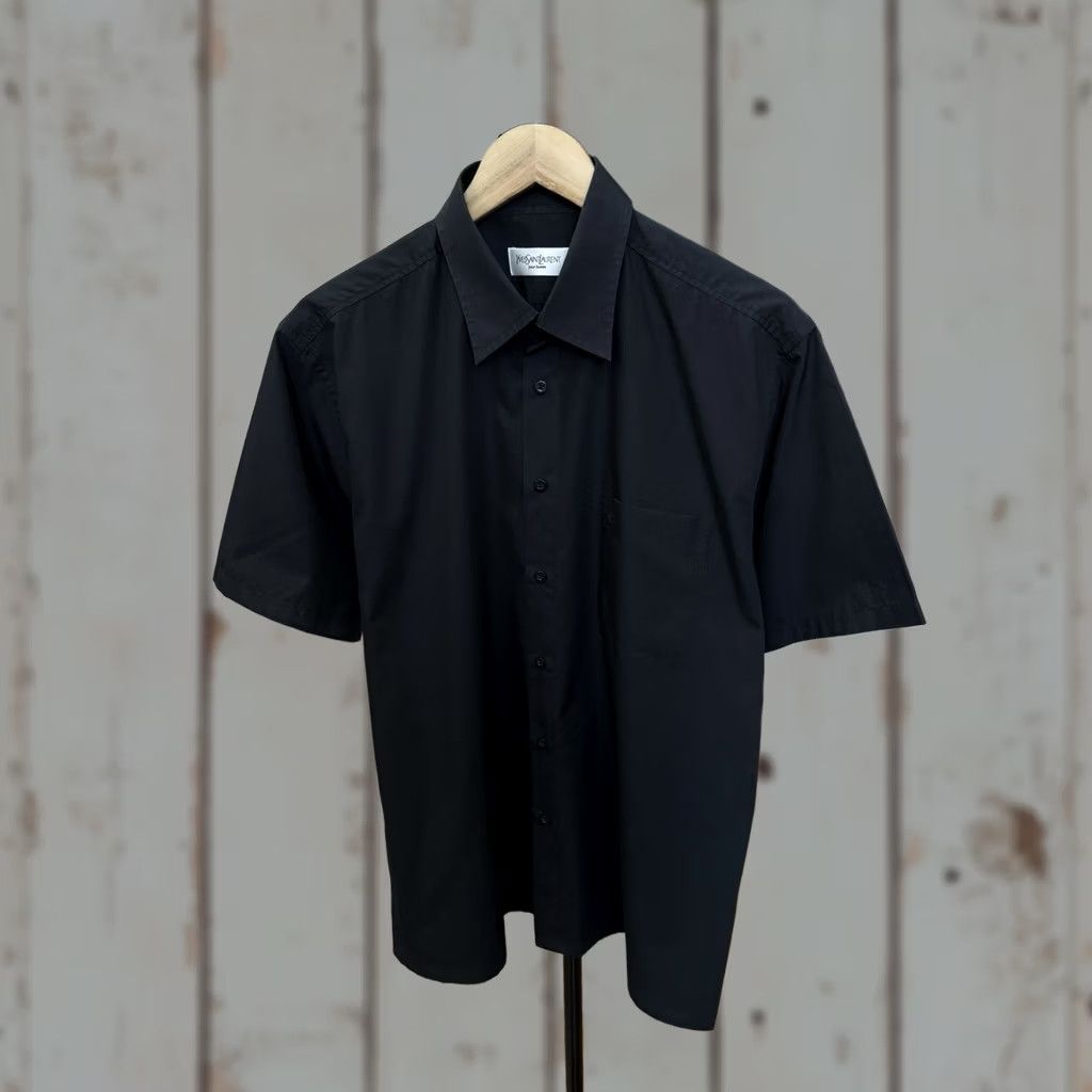 Yves Saint Laurent YSL Flocking Birds T-Shirt Black | Grailed