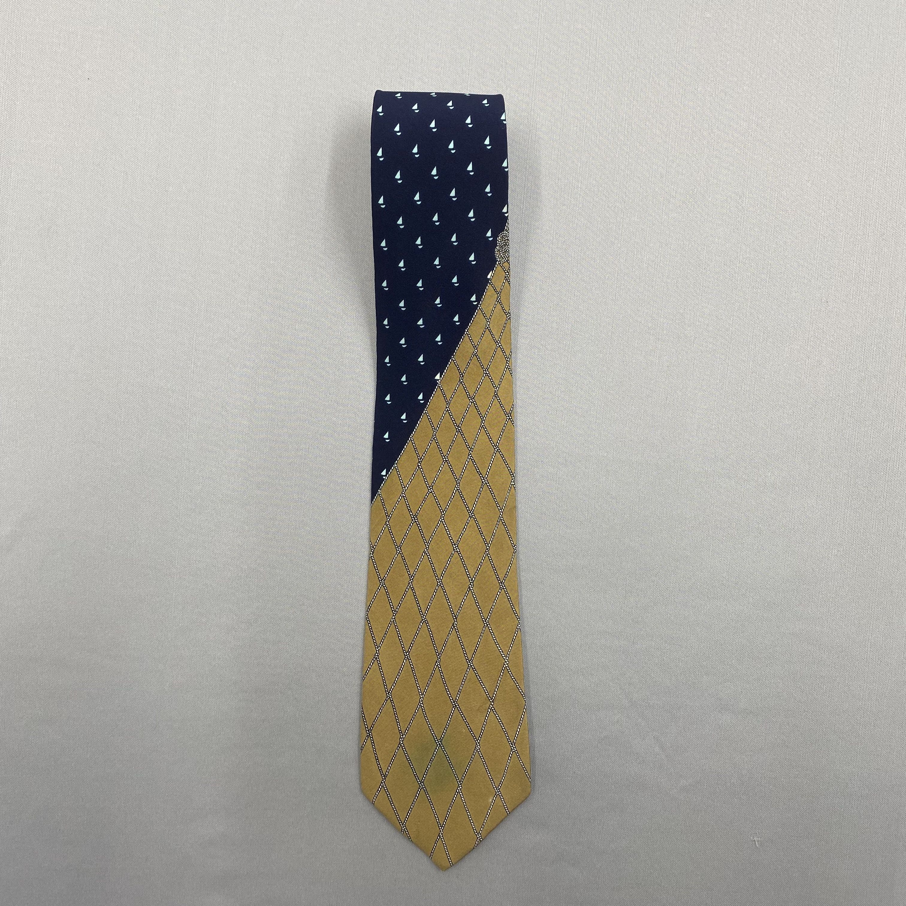 Casablanca Vintage Casablanca SILK Necktie Cravate Pure Silk Neck Tie Size ONE SIZE - 3 Thumbnail
