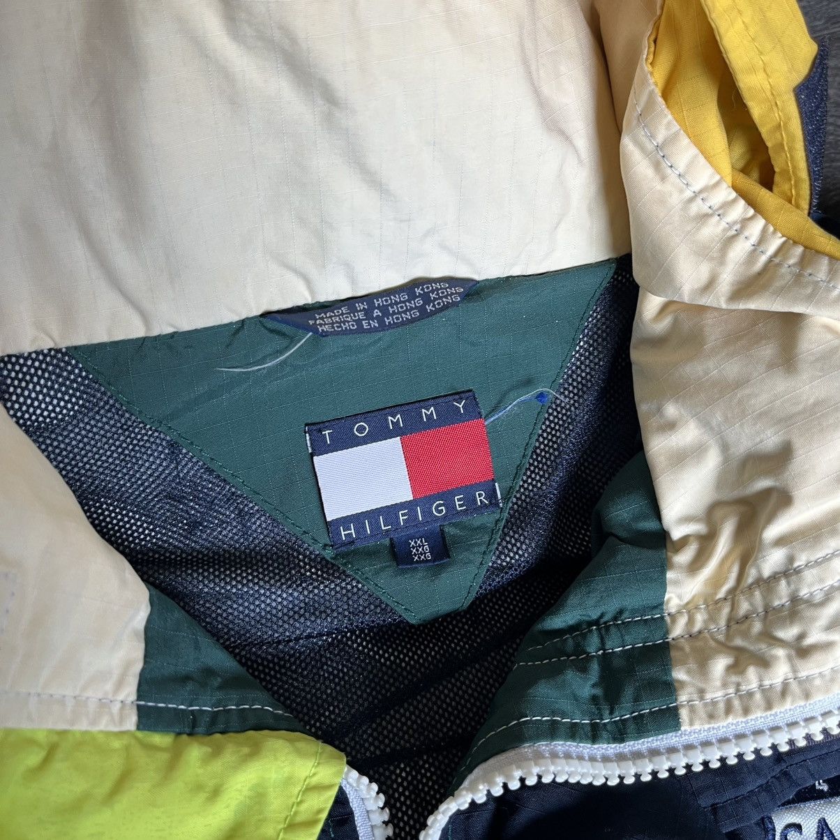 Tommy Hilfiger Vintage 1990s Tommy Hilfiger Sailing Gear Windbreaker Jacket Size US XXL / EU 58 / 5 - 11 Thumbnail