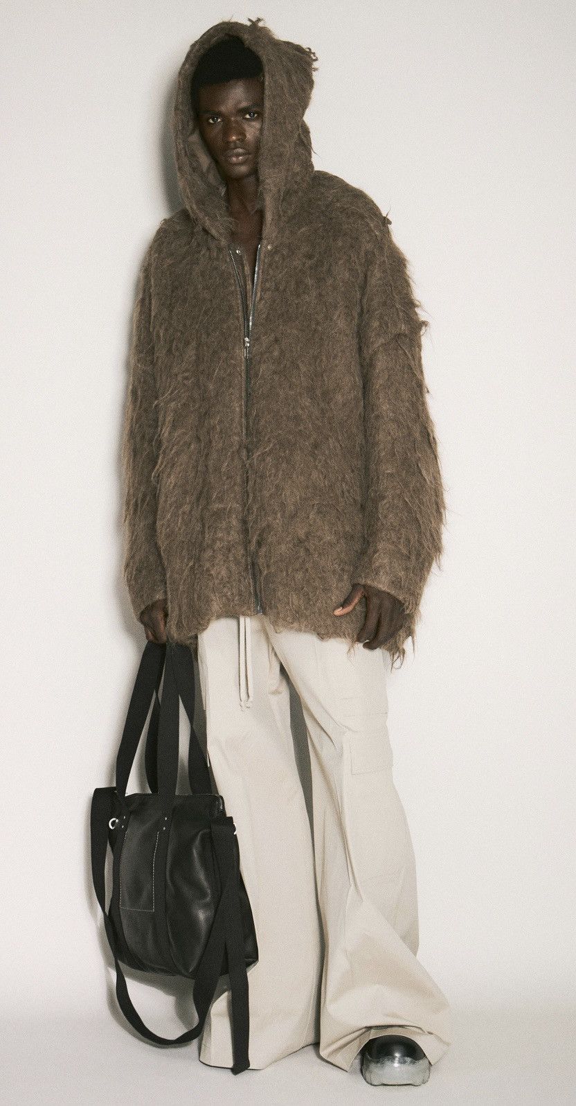Rick Owens Rick Owens Porterville Peter Alpaca Coat 48 Size US M / EU 48-50 / 2 - 3 Thumbnail