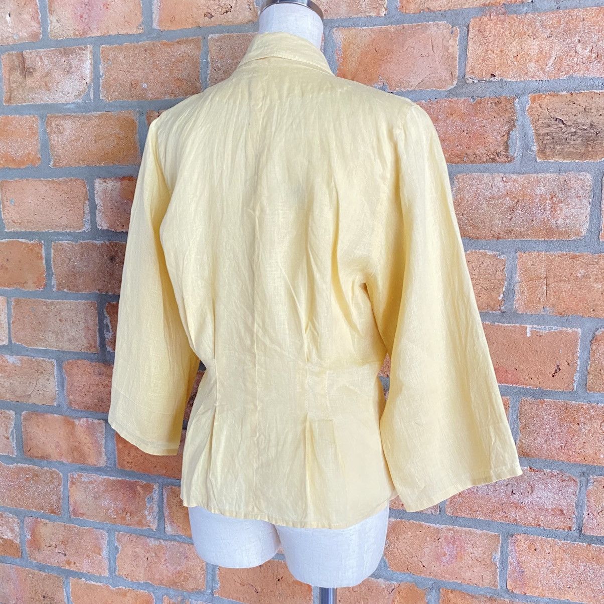 Chloe Chloe Yellow Blazer Size S / US 4 / IT 40 - 18 Thumbnail