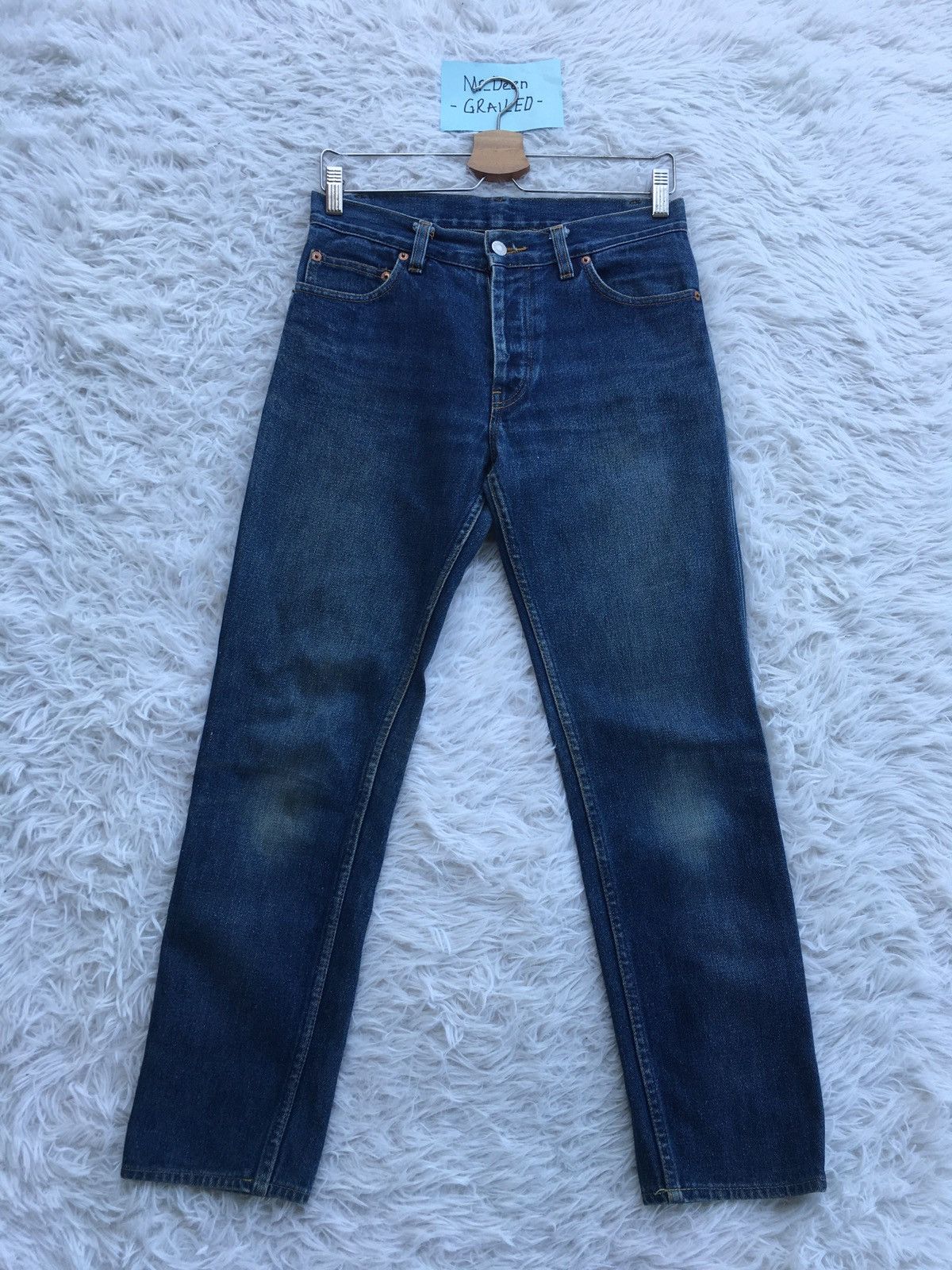 Helmut Lang Rare Vintage Helmut Lang Produced 1996 Straight Cut Denim Size US 30 / EU 46 - 2 Thumbnail