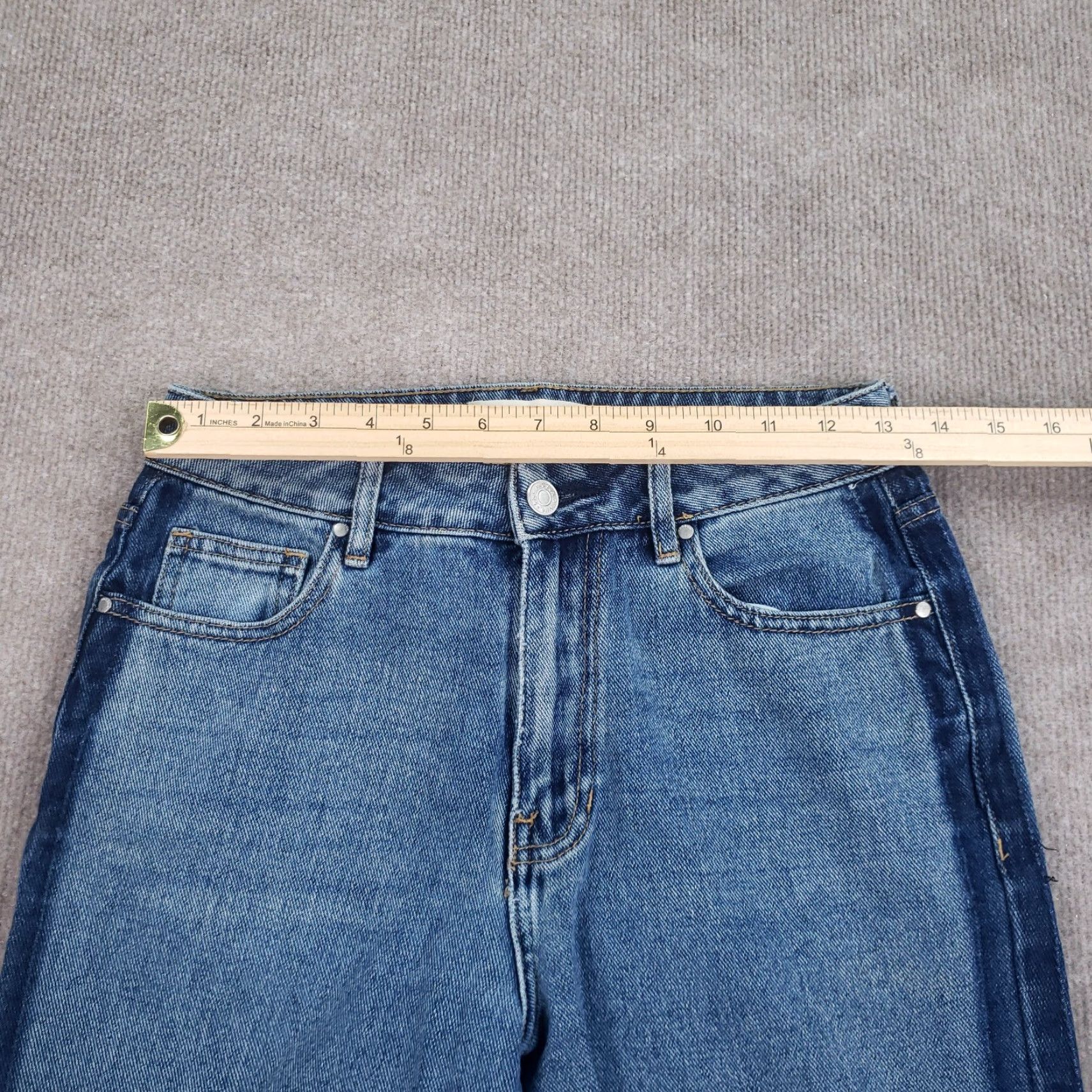 Pacsun Pacsun Womens Mom Jeans Blue Denim Light Wash Casual Extra Large XL Size 42" / US 20 - 4 Thumbnail