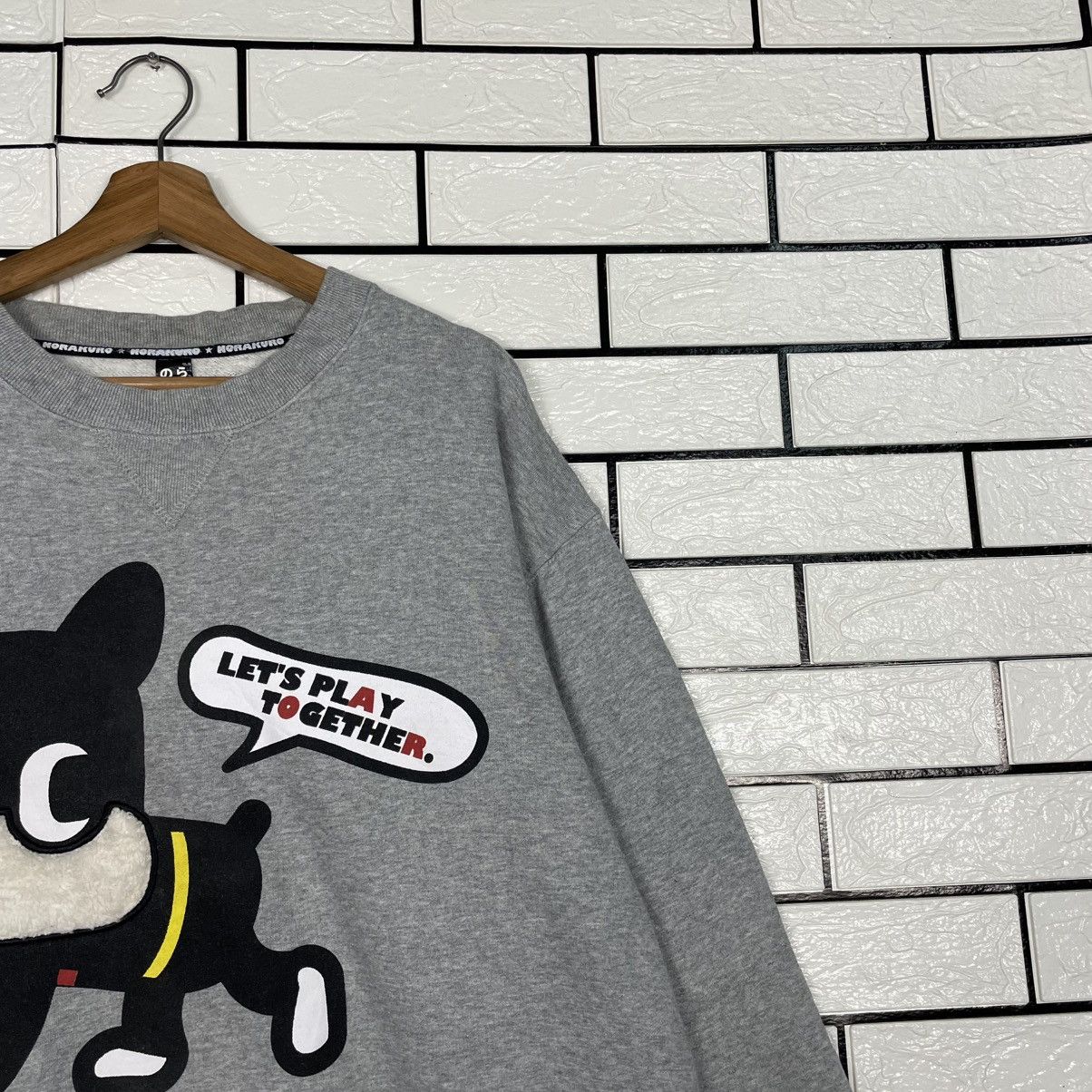 Japanese Brand Norakuro Lets Play Together Crewneck Sweatshirt Size US L / EU 52-54 / 3 - 5 Thumbnail