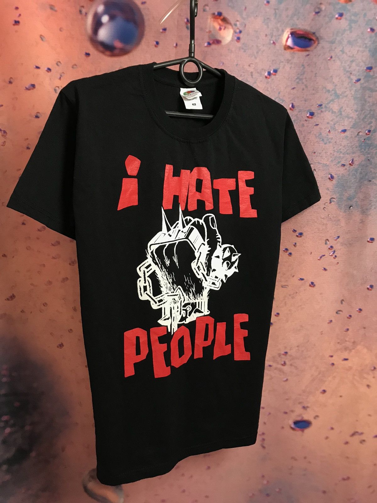 Band Tees × Vintage Vintage Anti-Nowhere League I hate people band rock tee Size US M / EU 48-50 / 2 - 1 Thumbnail
