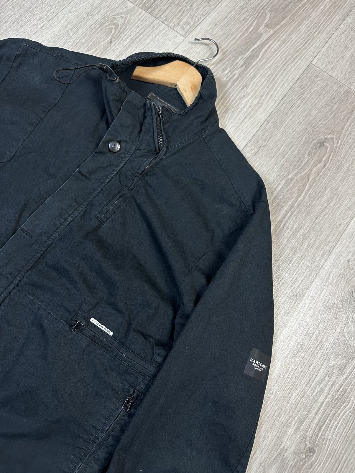 G-Star Vintage G Star Raw Denim Jacket Size US XL / EU 56 / 4 - 2 Thumbnail