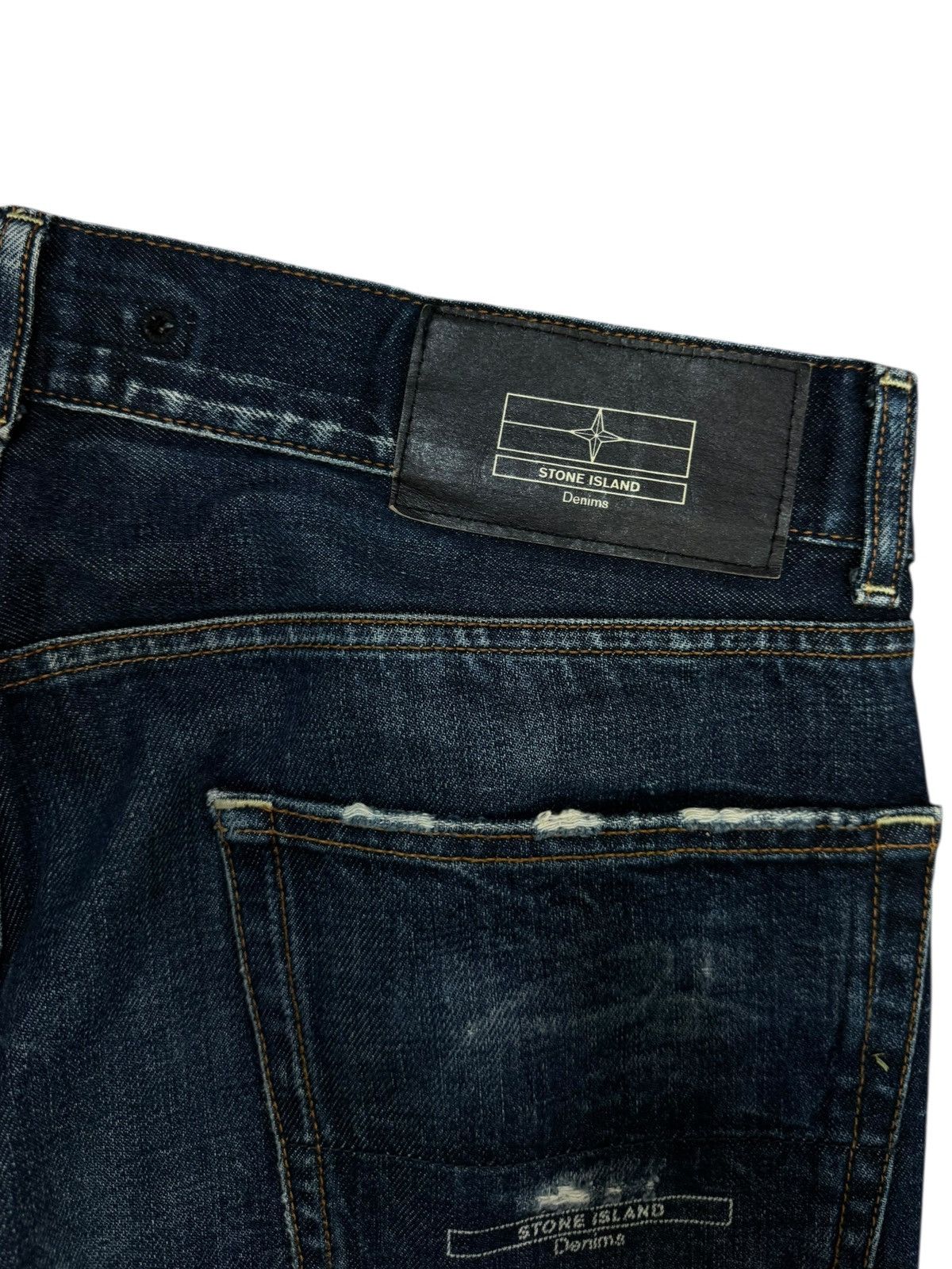 Stone Island Stone Island Vintage Jeans Blue W34 Made in Italy Size US 34 / EU 50 - 10 Thumbnail