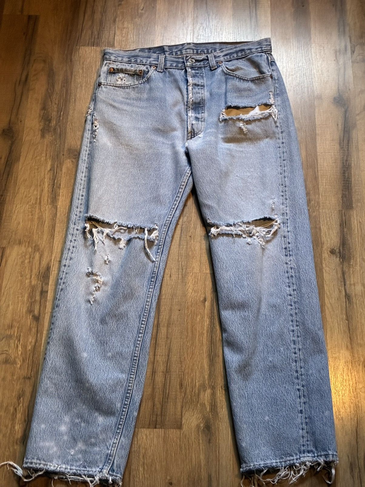 Levi's Vintage Clothing Vintage distressed Levi’s Size US 32 / EU 48 - 1 Thumbnail