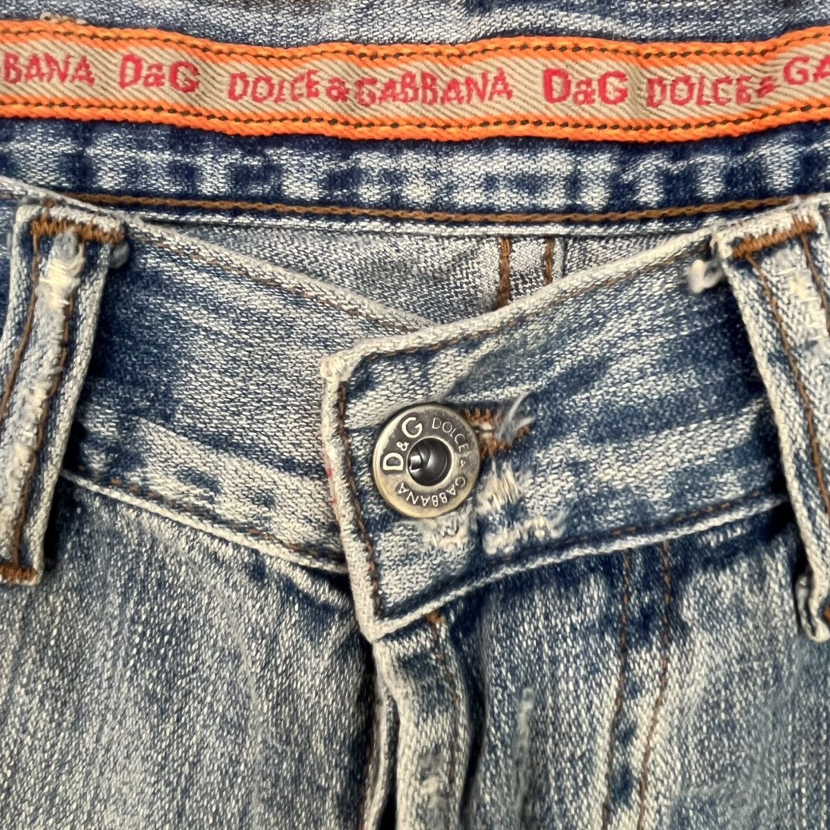 Other vintage DG Blue Jeans Denim Pullover Jumper Size S W17 L29 Size US 26 / EU 42 - 7 Thumbnail