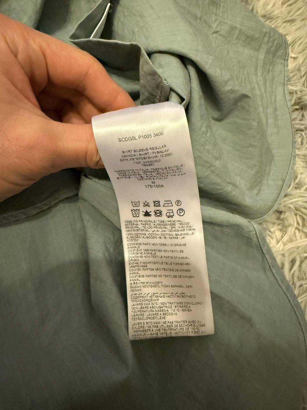 Brioni short sleeve button up Size US M / EU 48-50 / 2 - 4 Thumbnail