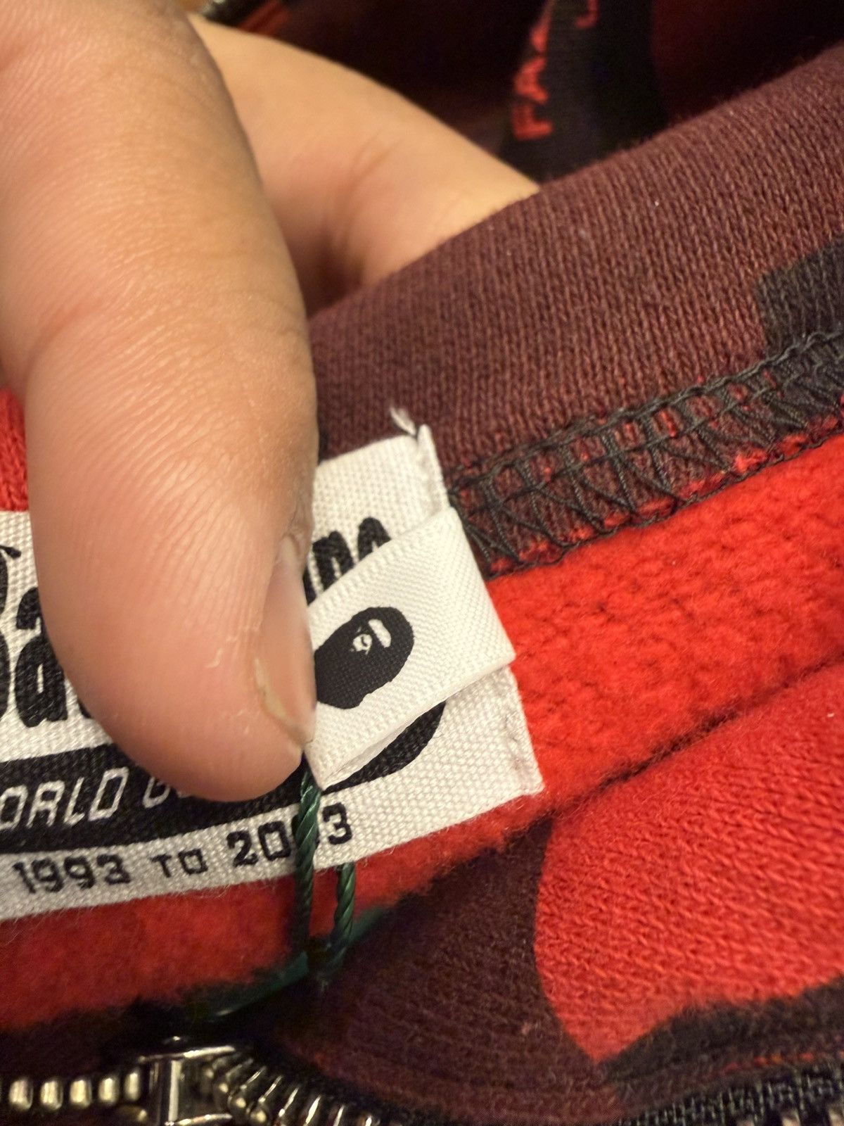 Bape BAPE x FAZE CLAN FULL ZIP HOODIE RED LARGE Size US L / EU 52-54 / 3 - 15 Thumbnail