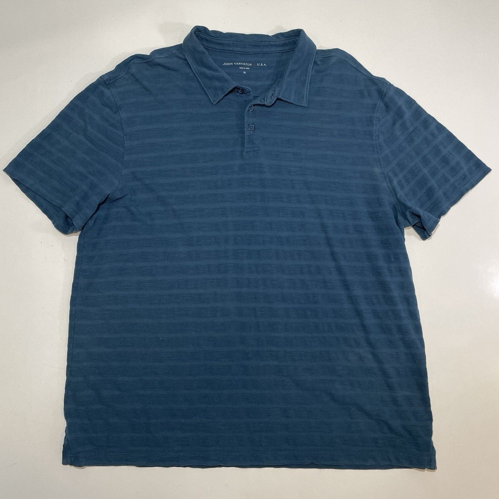 John Varvatos John Varvatos Star USA Teal Green Polo Shirt Men’s Size S Size US S / EU 44-46 / 1 - 1 Thumbnail