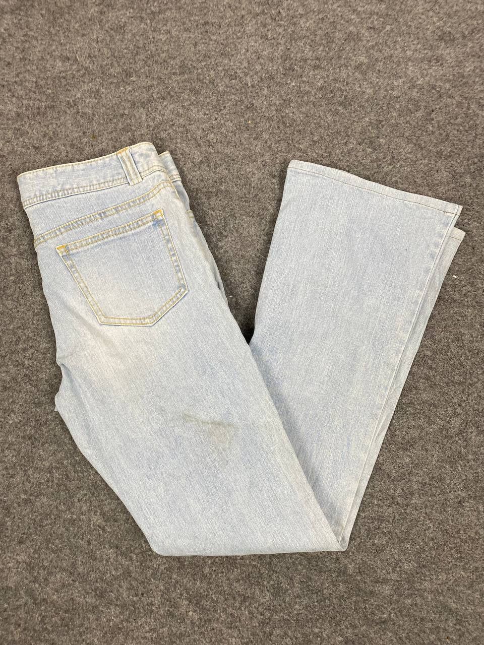 Japanese Brand japanese brand bootcut flare distressed denim Size 31" - 2 Thumbnail