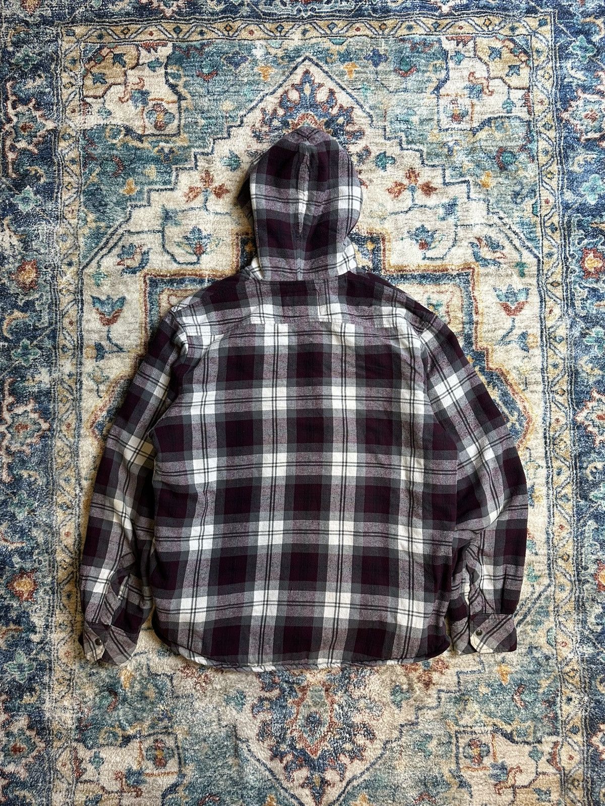 JNCO × Vintage Vintage JNCO Sherpa Lined Plaid Jacket Large Size US L / EU 52-54 / 3 - 2 Thumbnail