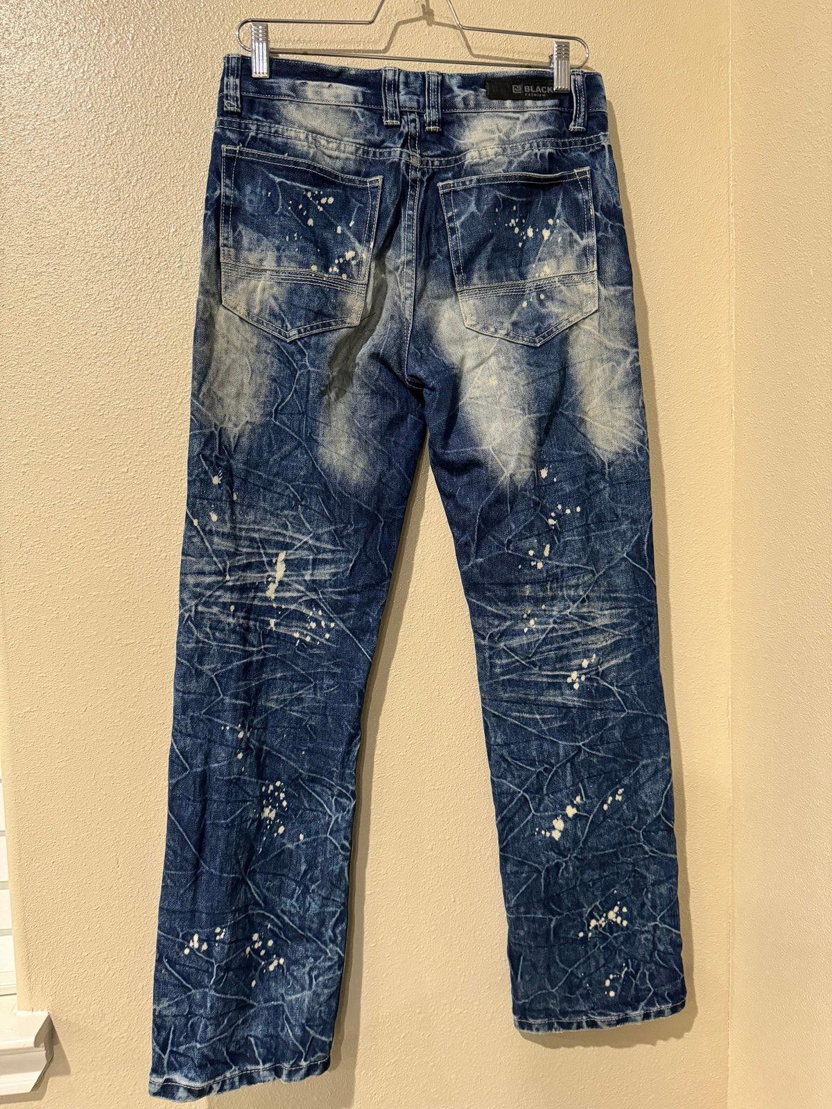 Designer Black Premium Brand Jeans Size US 28 / EU 44 - 2 Thumbnail