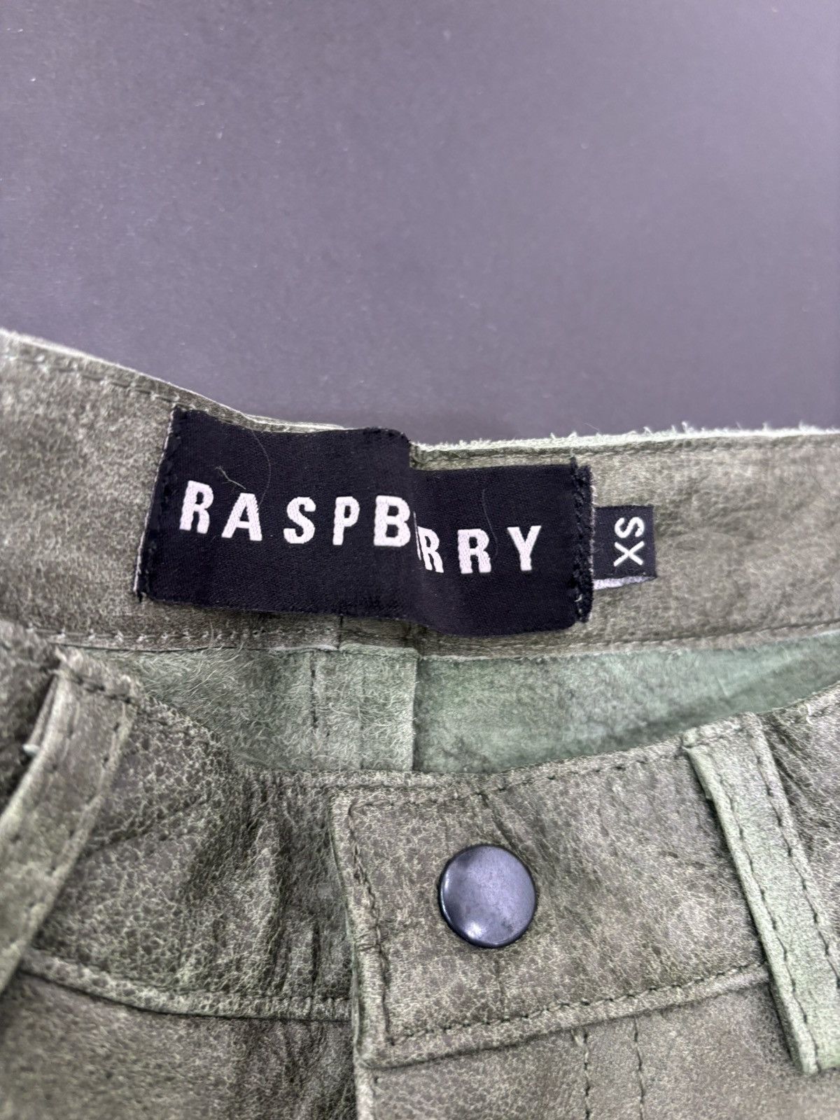 The GV Gallery THE GV GALLERY LEATHER SHORTS ‘JADE’ Size US 30 / EU 46 - 2 Thumbnail