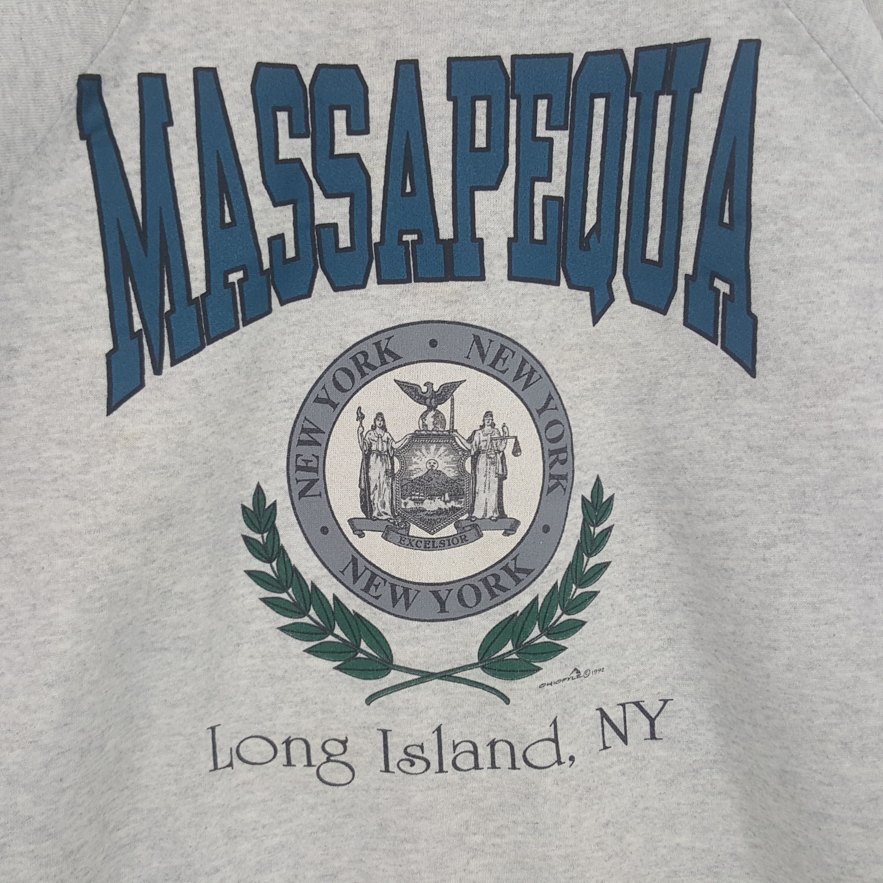 Vintage Vintage Massapequa New York American State Sweatshirt Size US L / EU 52-54 / 3 - 2 Thumbnail