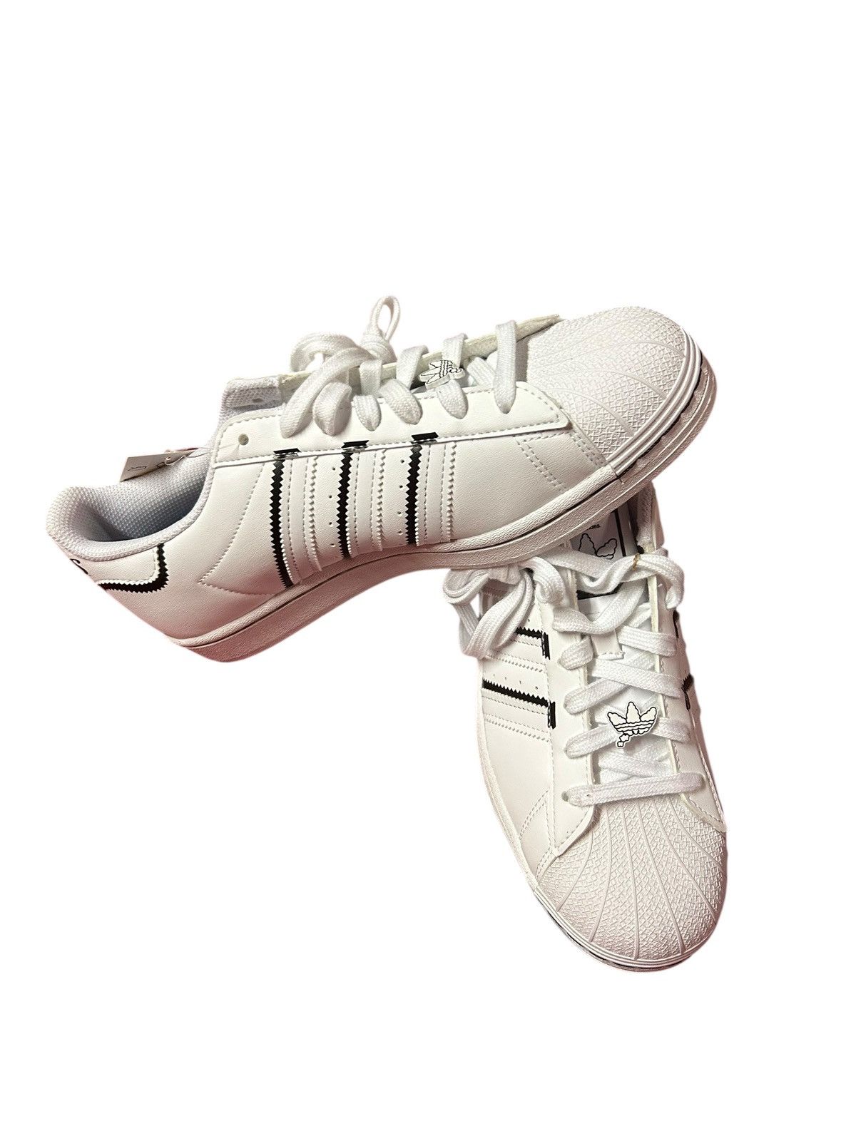 Adidas adidas Superstar "Thin Stripes White Black"size 8 1/2 Size US 8.5 / EU 41-42 - 2 Thumbnail